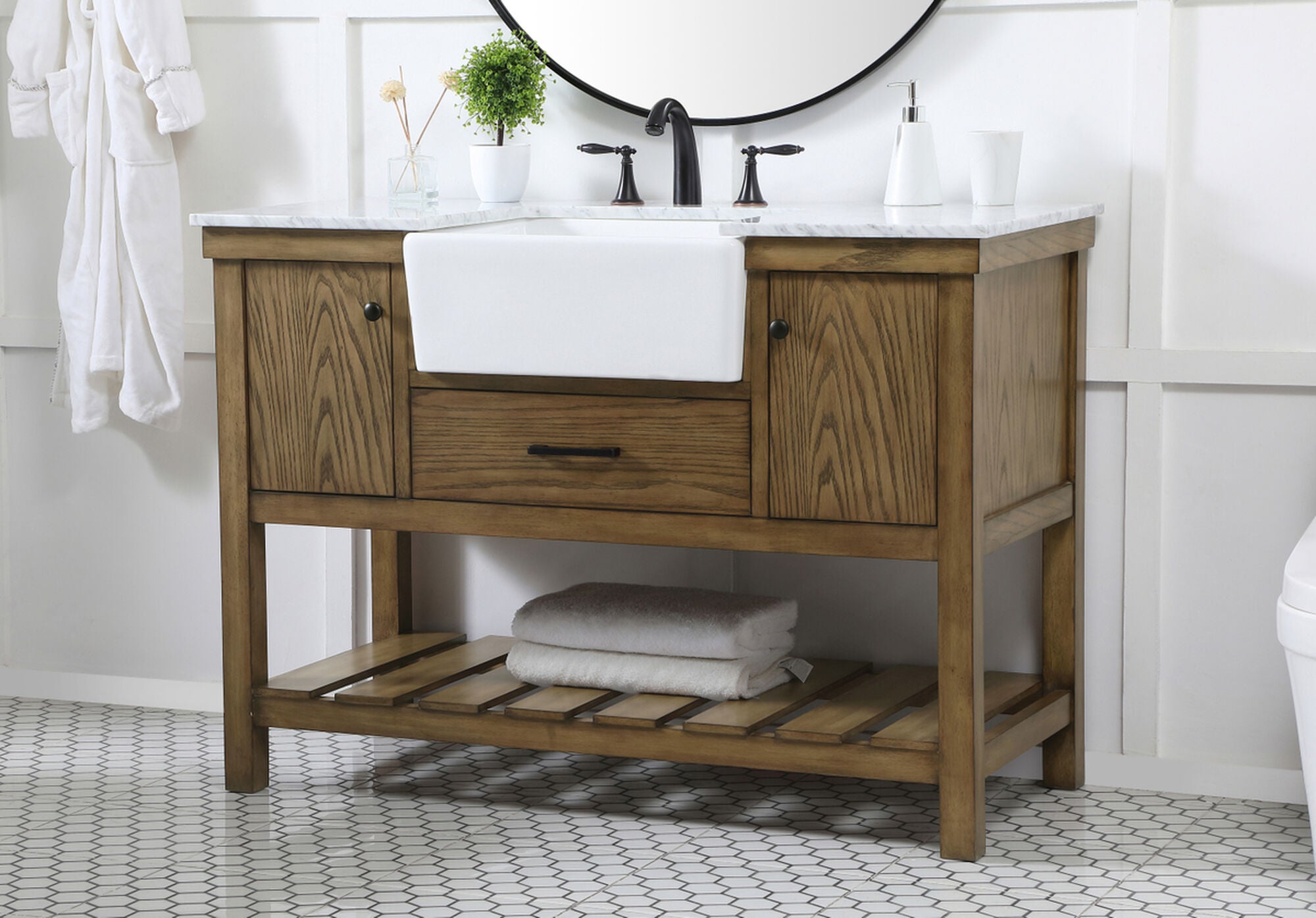 Clement 22 Inch Bath Vanity Cabinet,