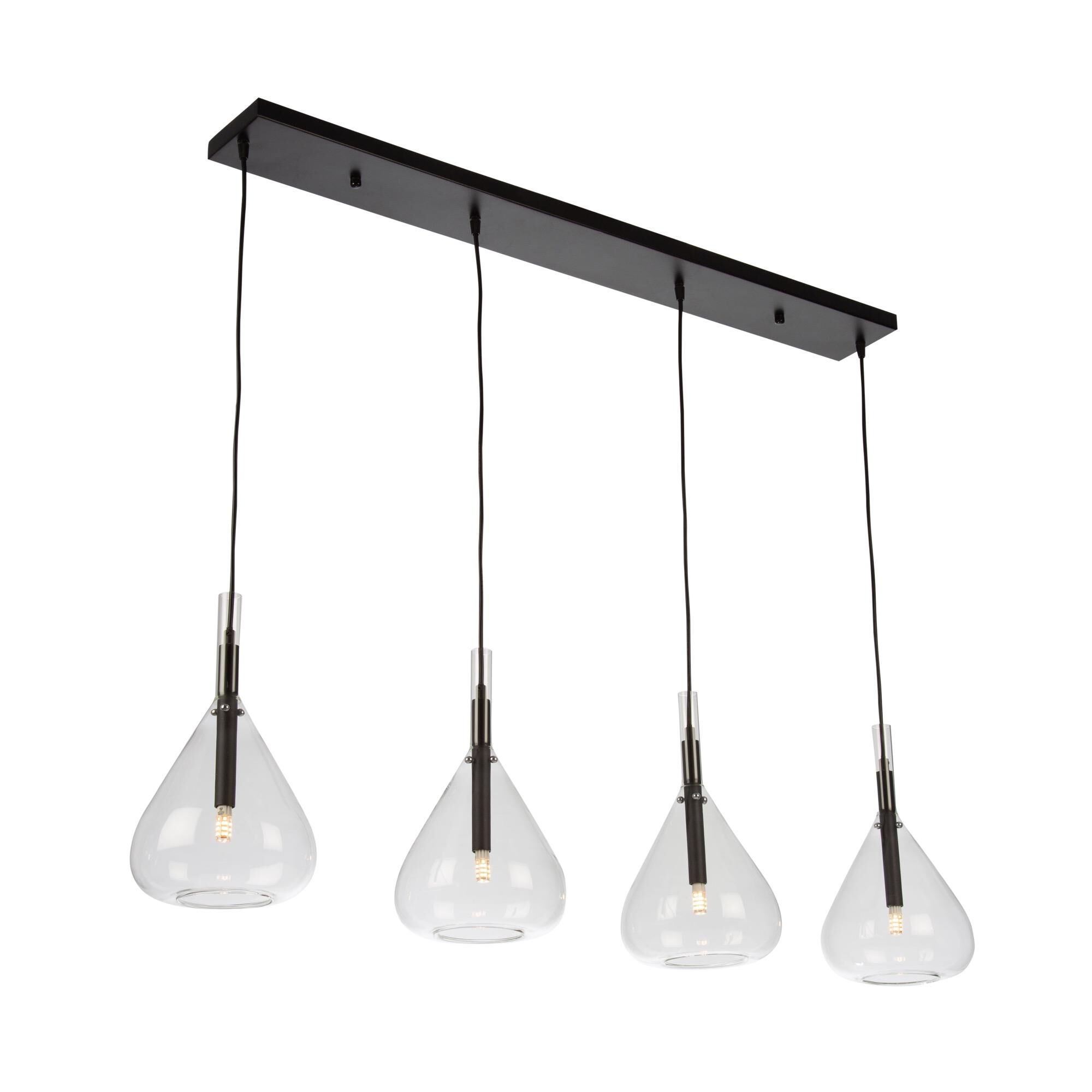 Conic 47 Inch 4 Light Linear Suspension Light by Artcraft
