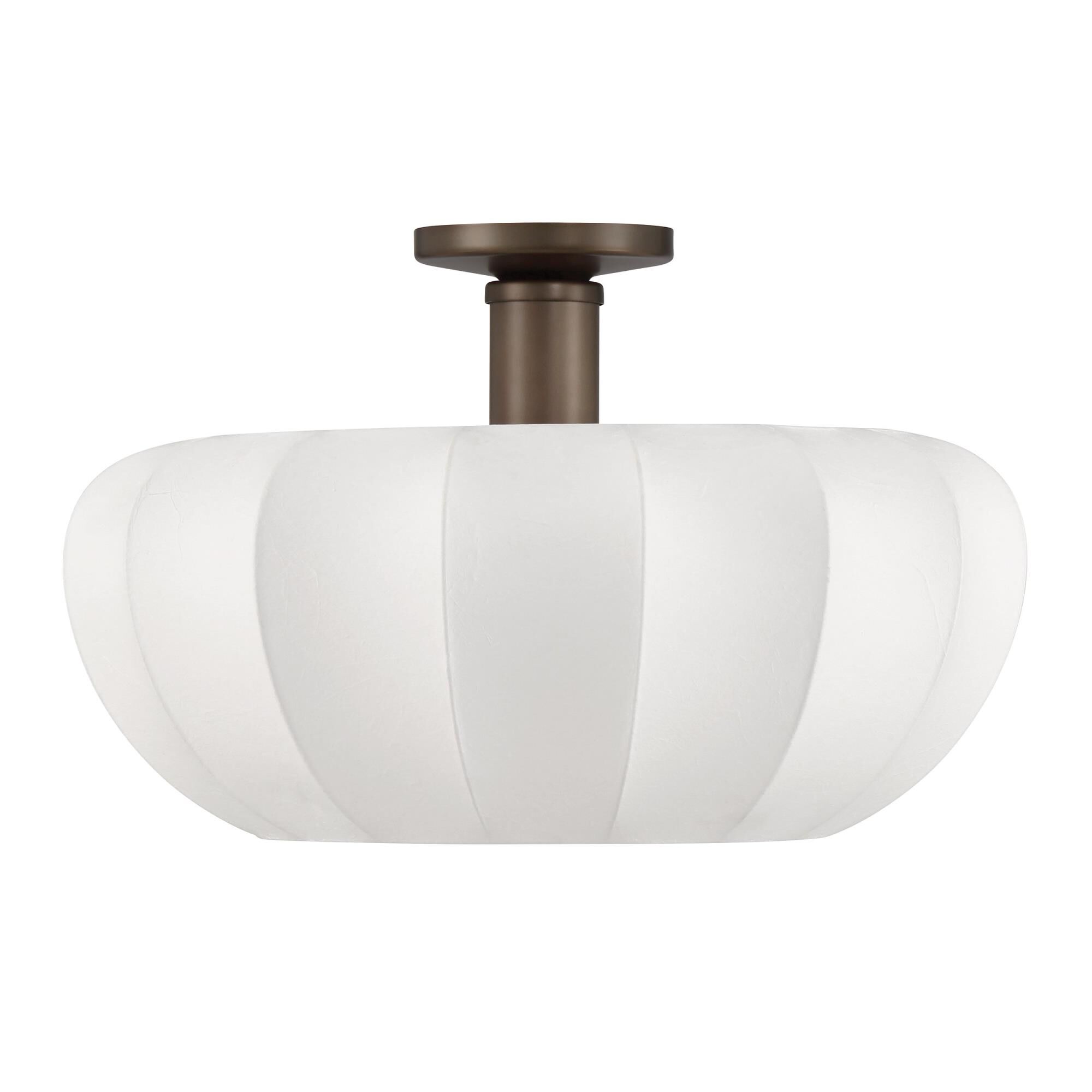 Shown in Forged Bronze finish and White shade
