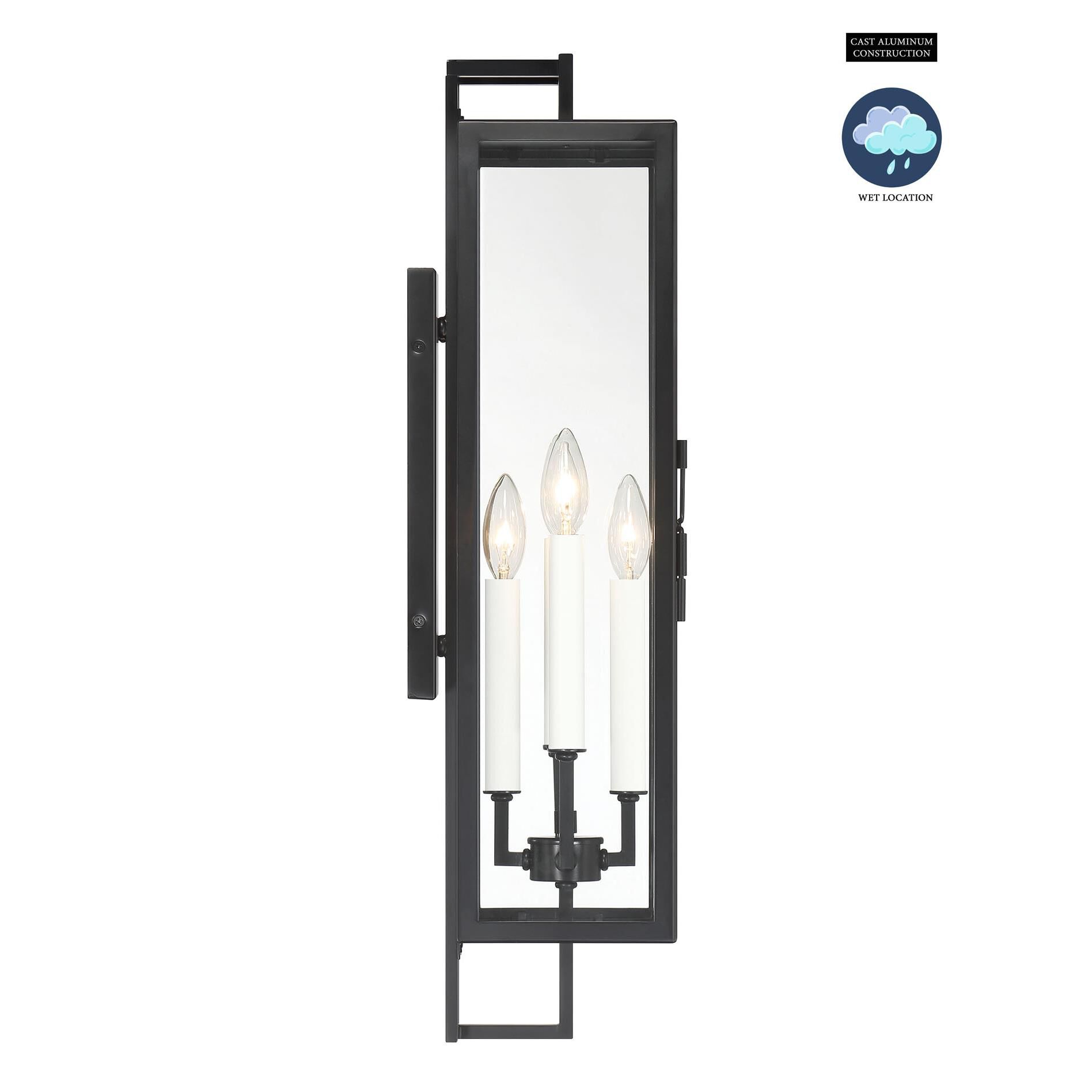 Knoll Road 27 Inch Tall 4 Light Outdoor Wall Light by Minka Lavery