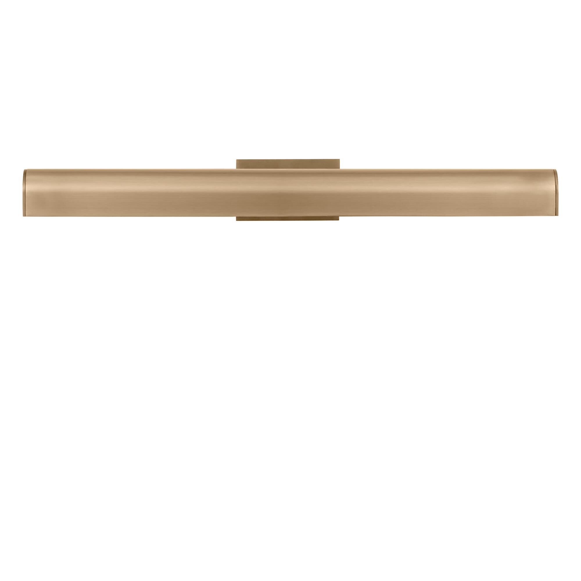 Shown in Satin Brass finish and White Acrylic Diffuser shade