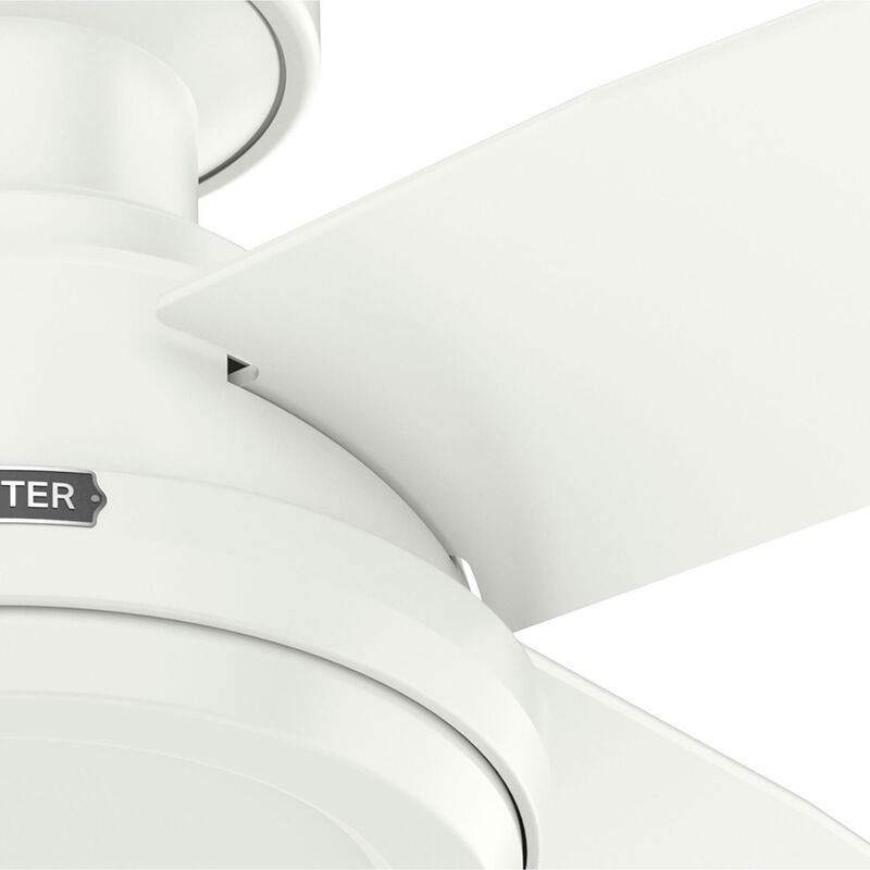 Dempsey 44 Inch Flush Mount Fan by Hunter Fan