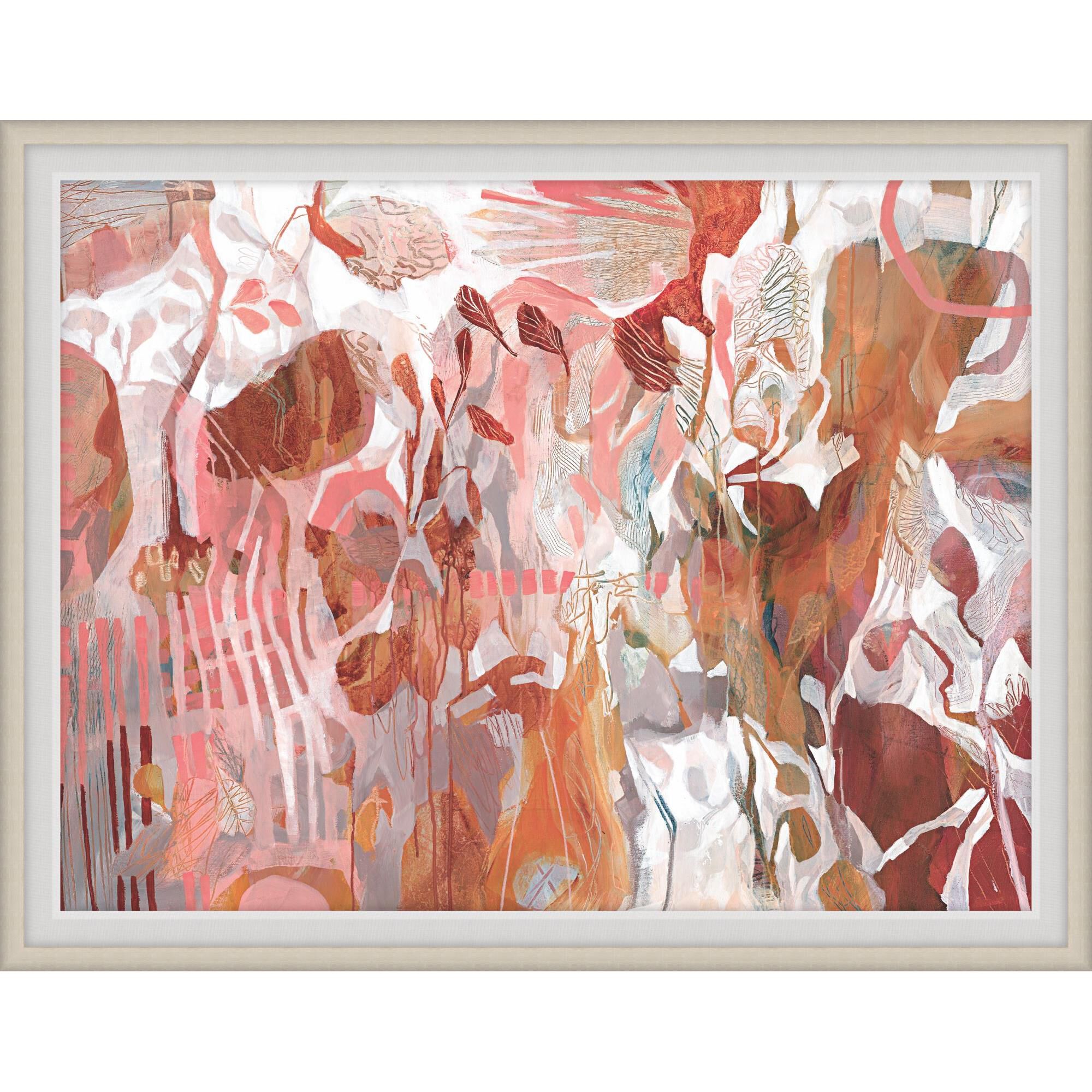 Bronwyn Barton Pink Tracks Print by LEVEL57