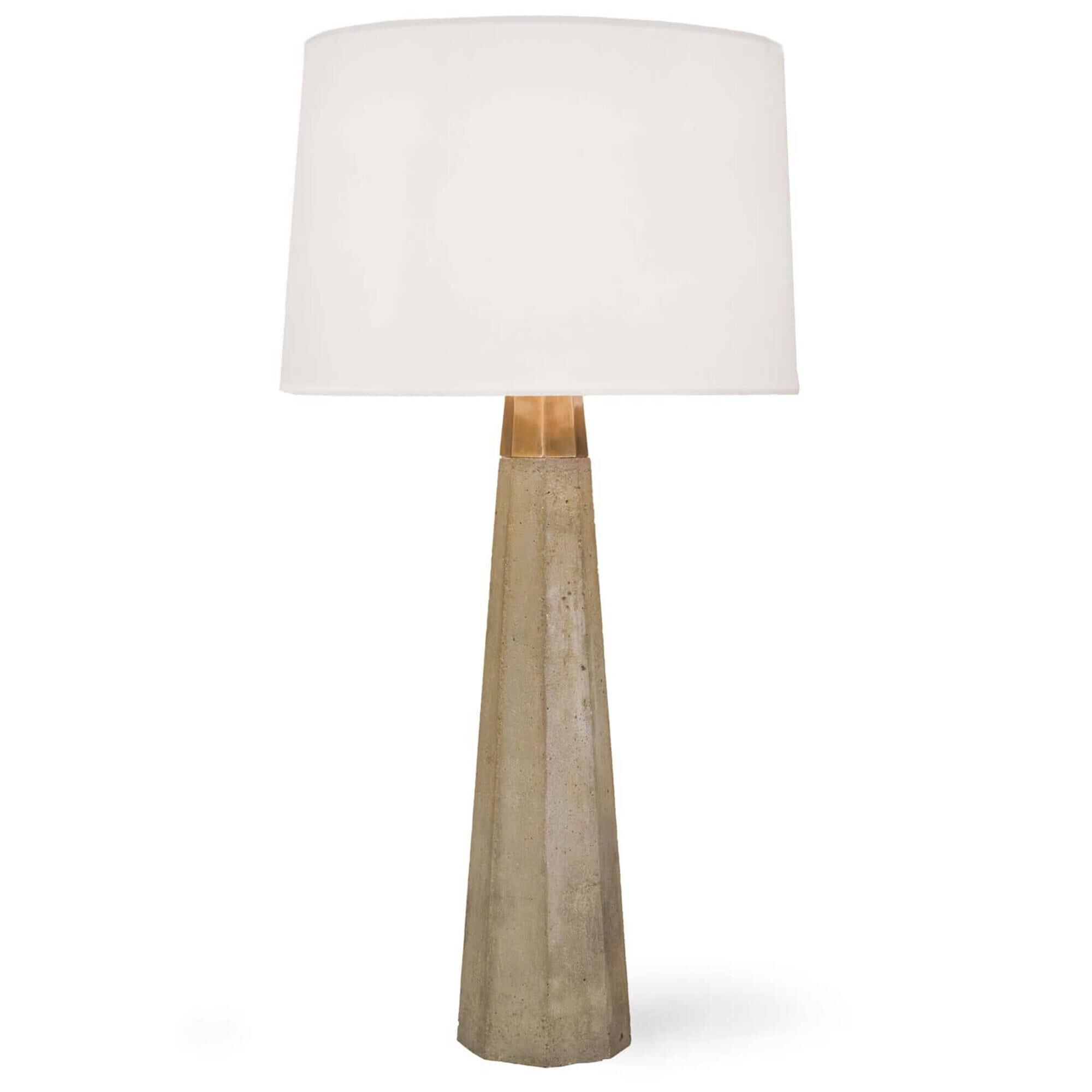 Shown in Natural finish and Linen shade