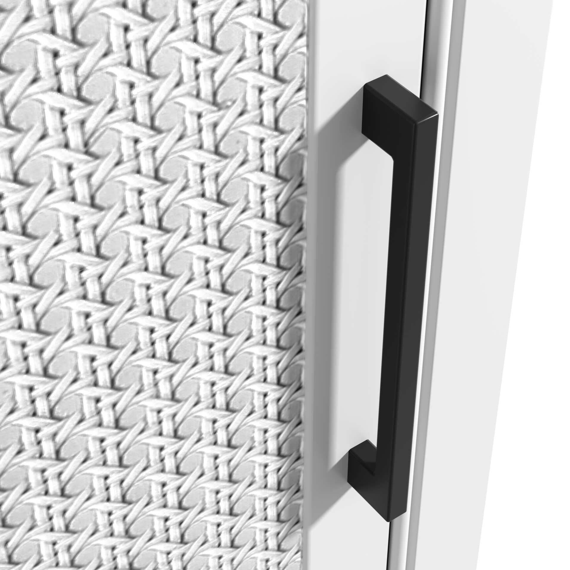 Shown in White finish