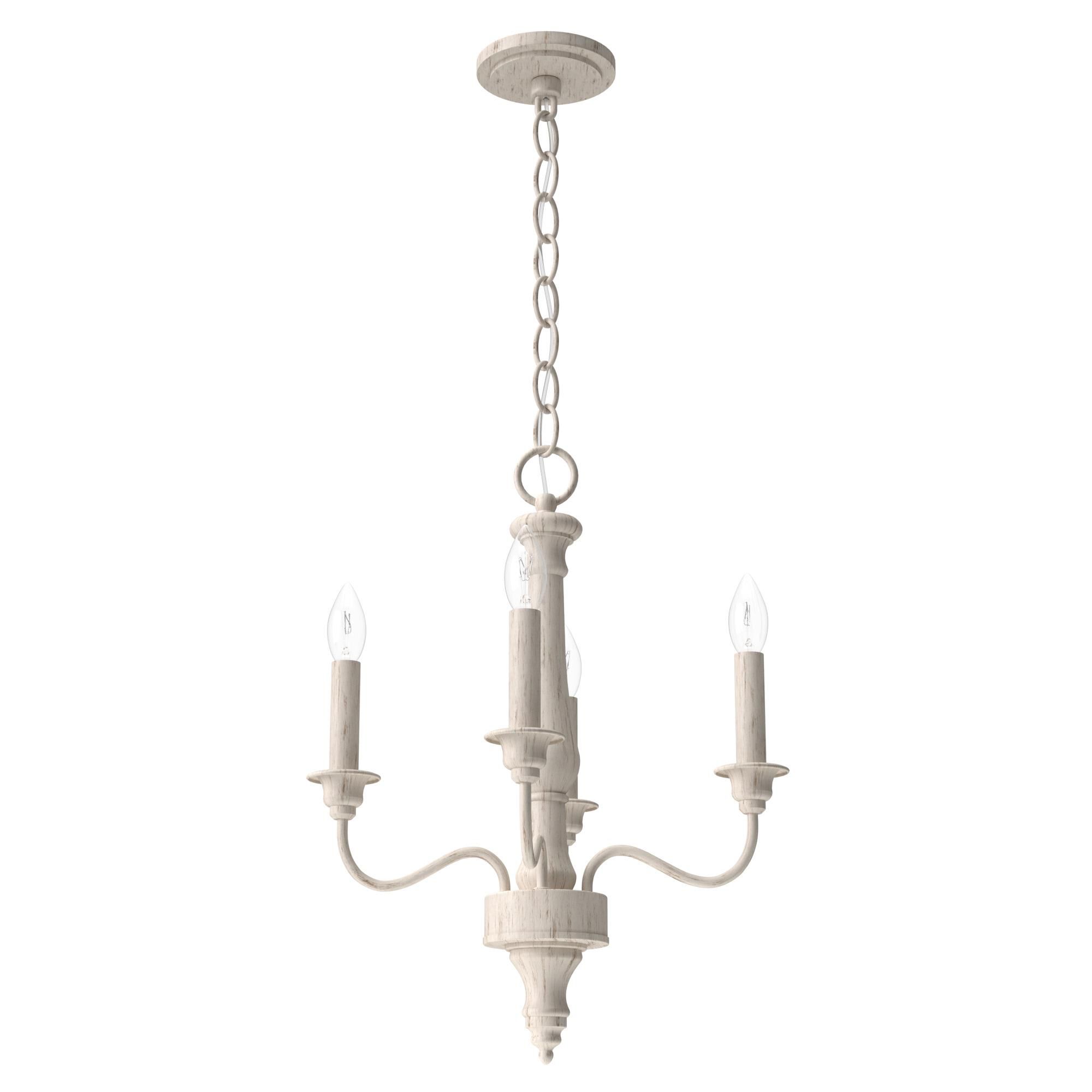 Teren 14 Inch 4 Light Mini Chandelier by Hunter Fan