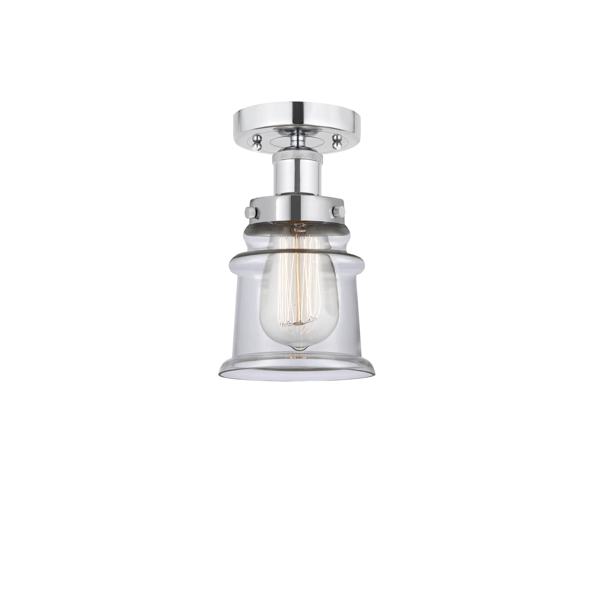 Bruno Marashlian Canton 5 Inch 1 Light Semi Flush Mount by Innovations Lighting