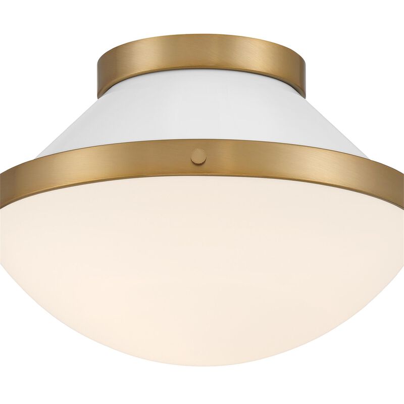 Xander 12 Inch Semi Flush Mount by Crystorama - Clearance