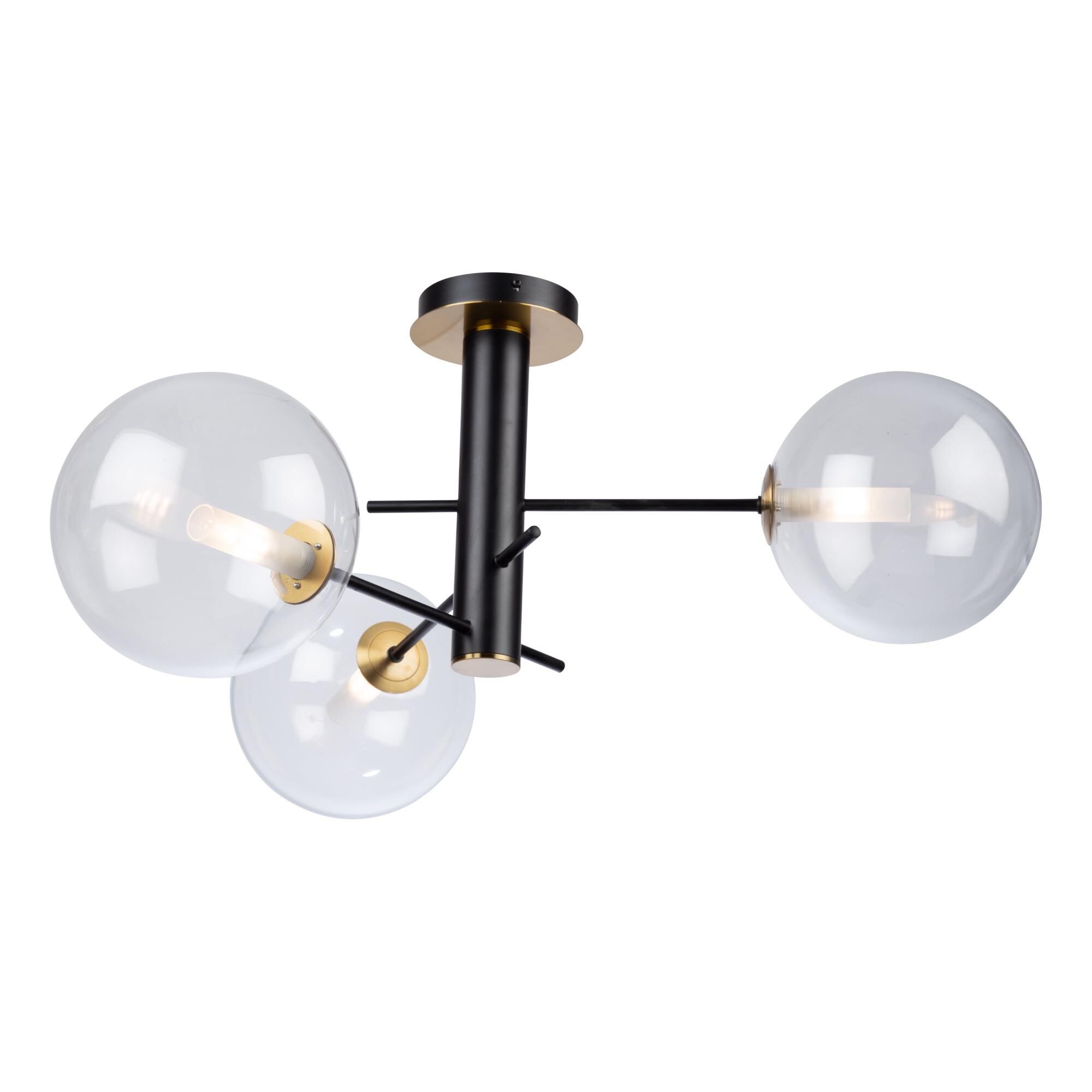 Aurelia 32 Inch Semi Flush Mount,