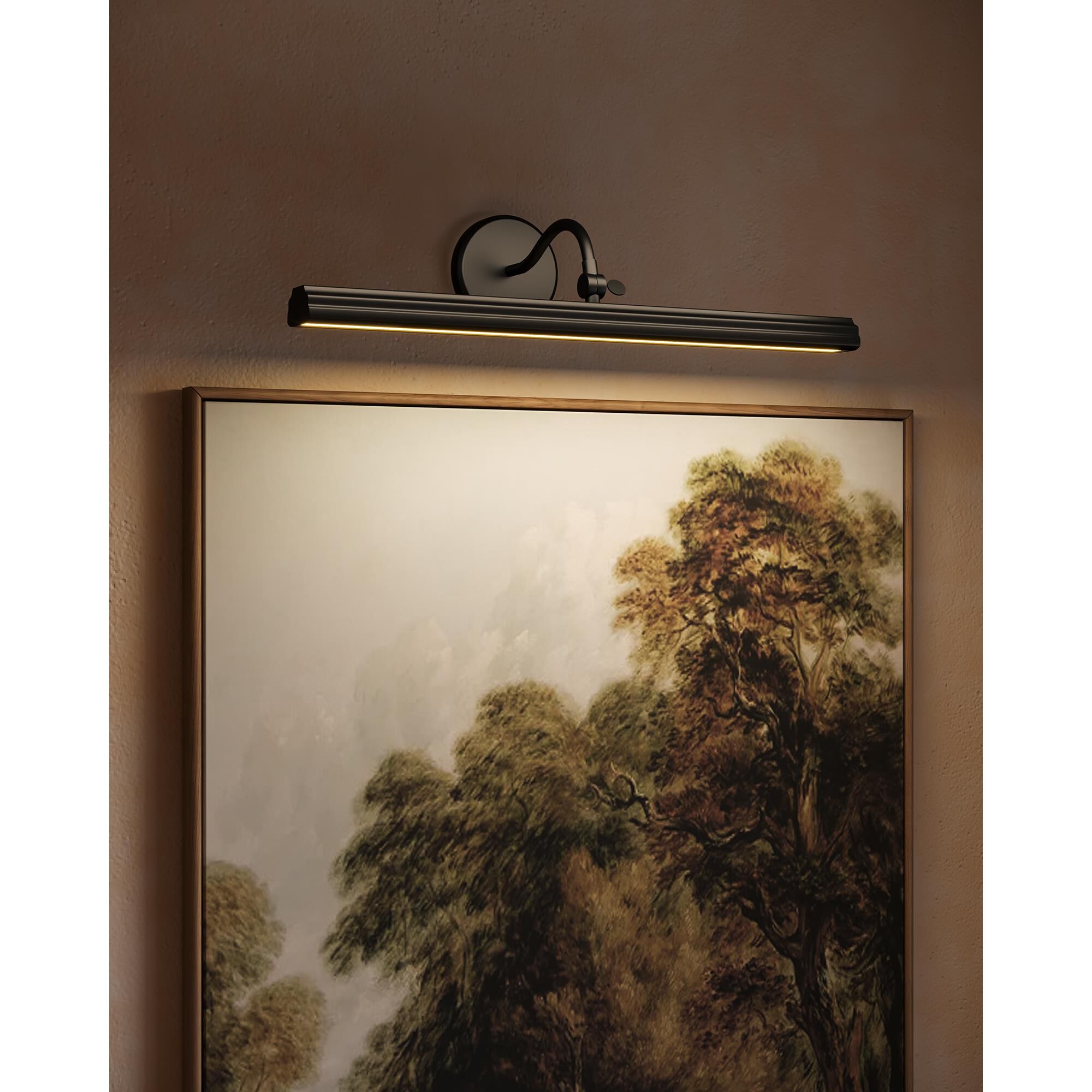 Shown in Matte Black finish and Frosted Acrylic Diffuser glass and Aluminum shade