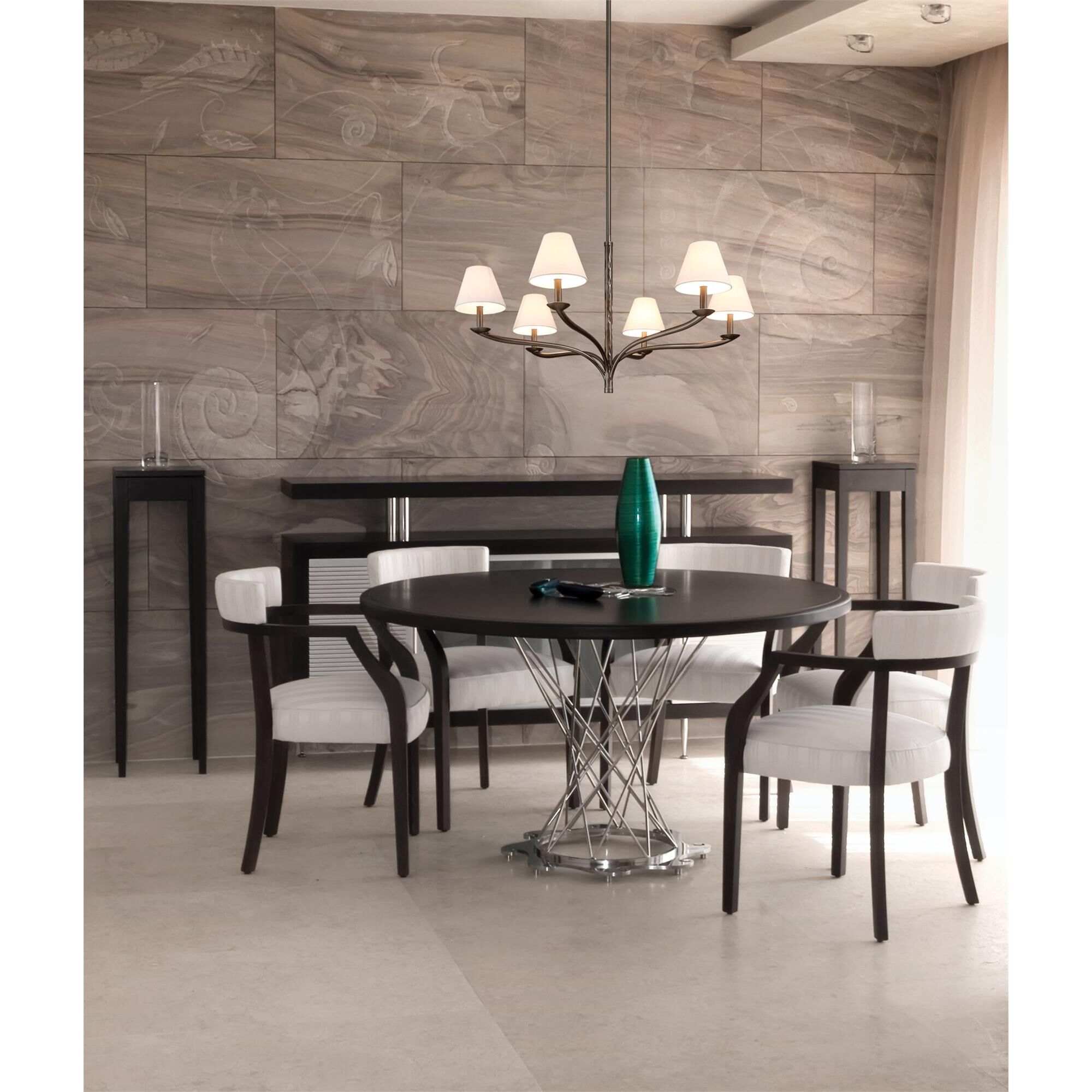 Shown in Forged Bronze finish and Natural shade
