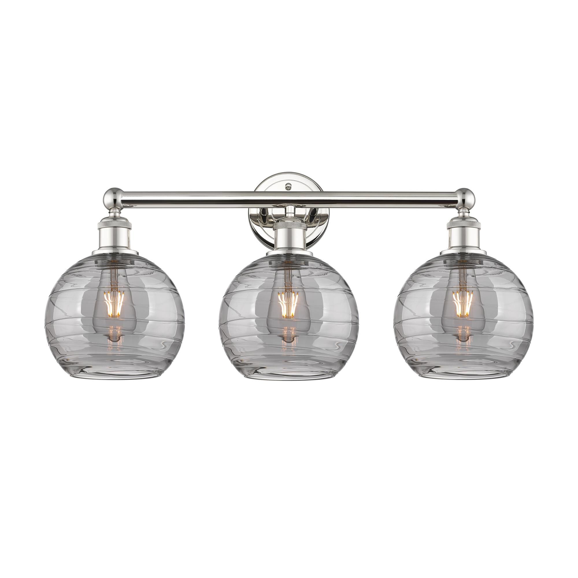 Bruno Marashlian Athens Deco Swirl 26 Inch Bath Vanity Light by Innovations Lighting