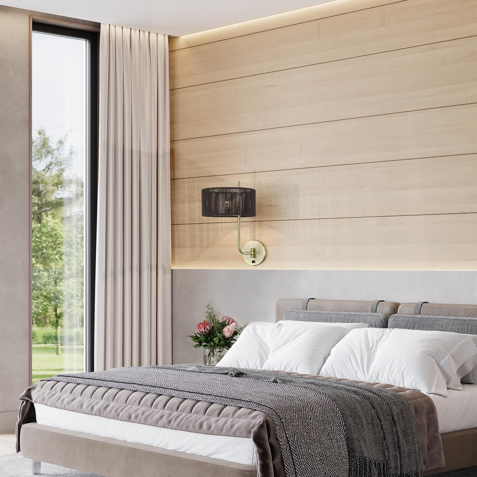 Acordia 19 Inch Wall Swing Lamp by Livex Lighting