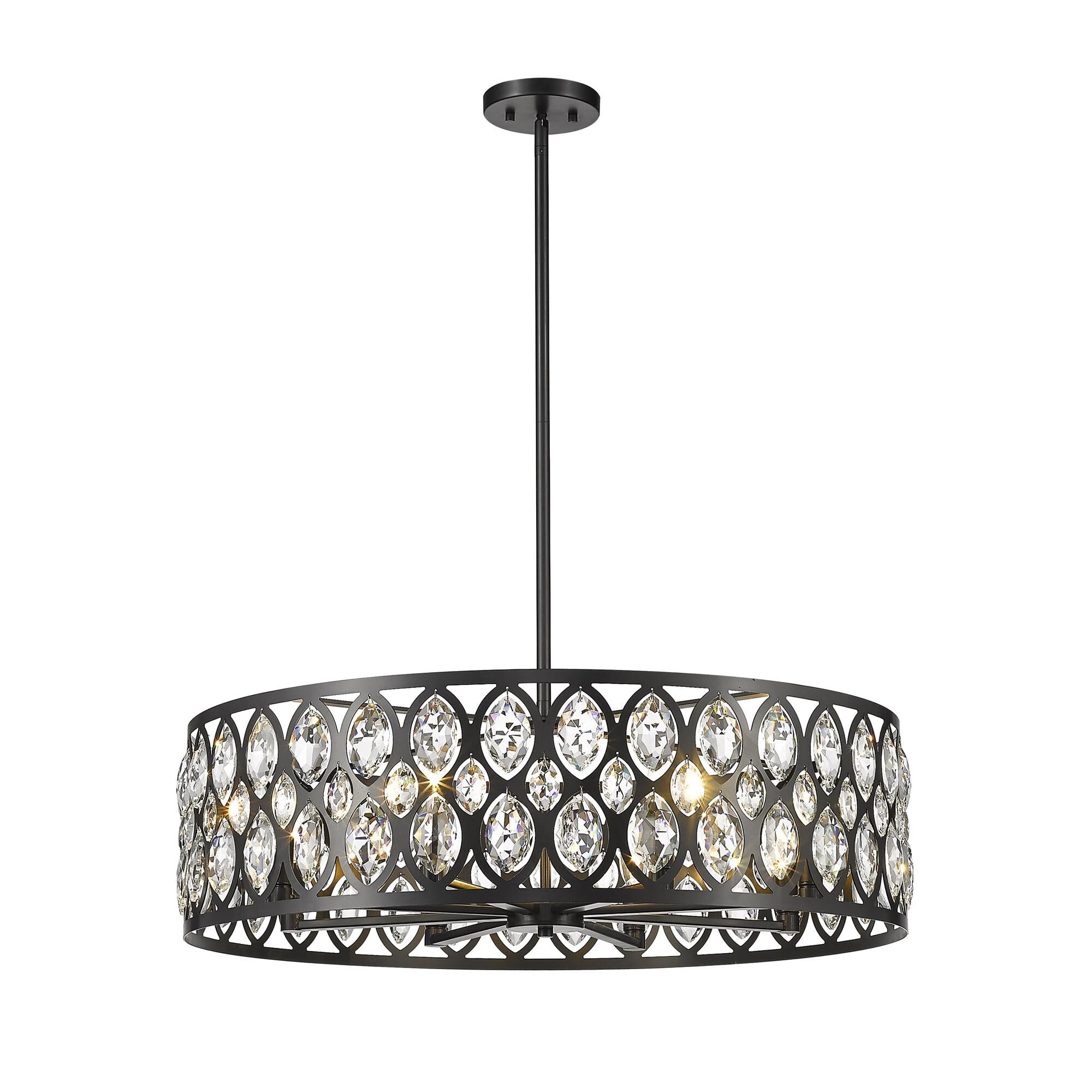 Dealey 30 Inch 8 Light Chandelier by Z-Lite
