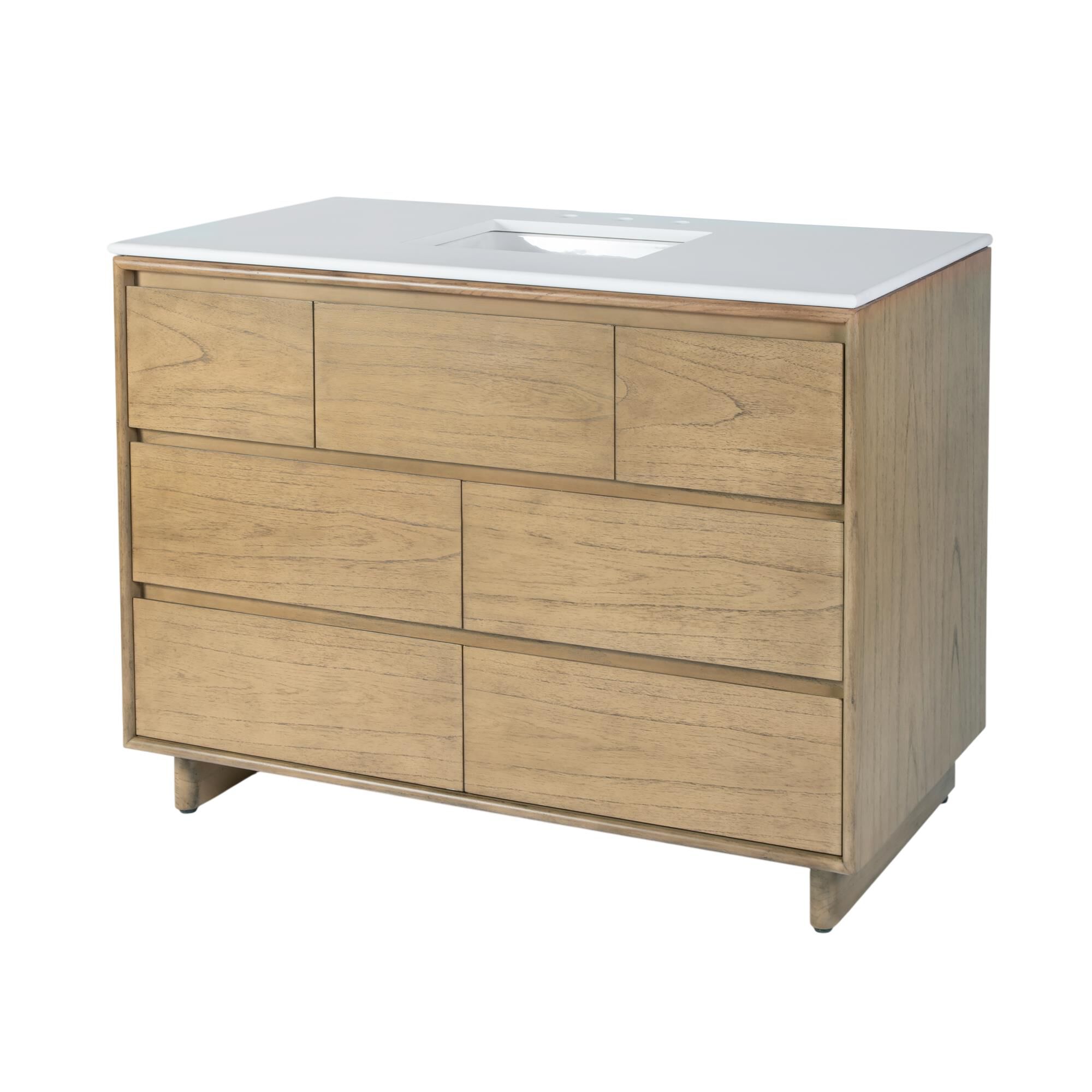 Shown in Blonde Oak finish
