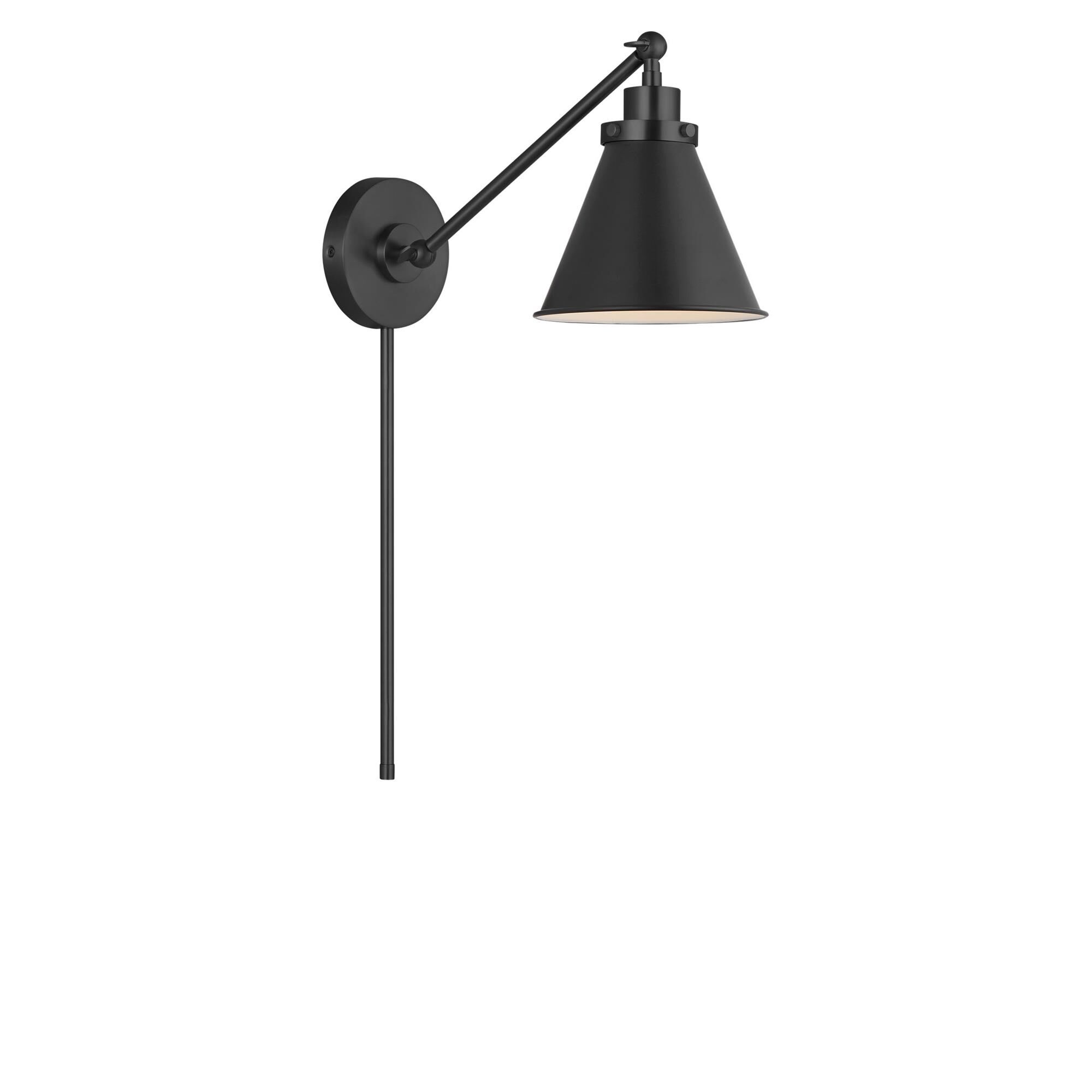 Shown in Midnight Black finish and Midnight Black Steel shade