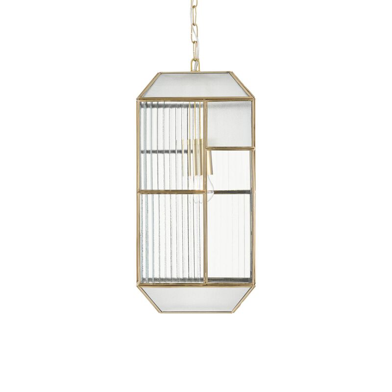 Currey and Company Bardolph 8 Inch Cage Pendant