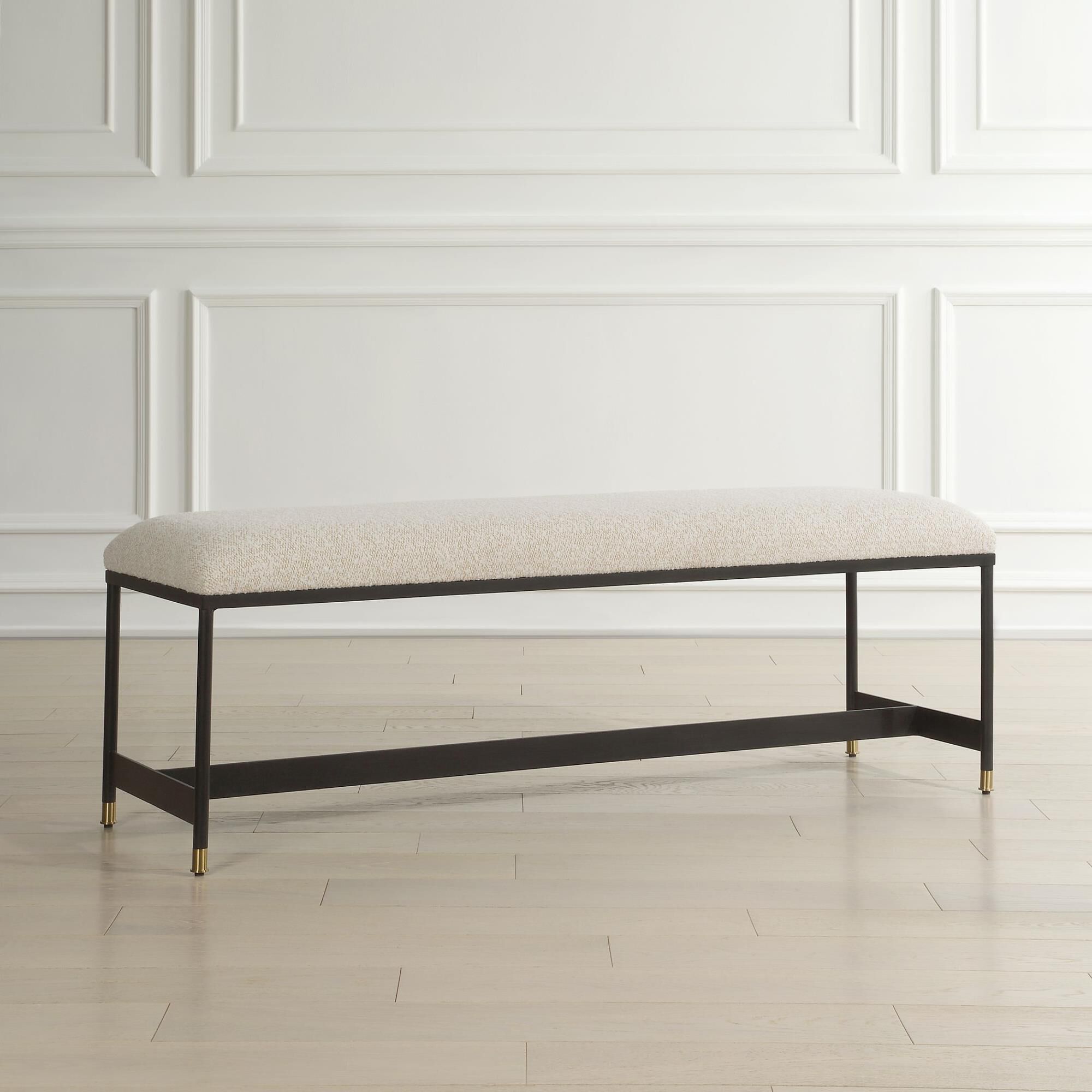 Matthew Williams Halston 54 Inch Bench by Uttermost