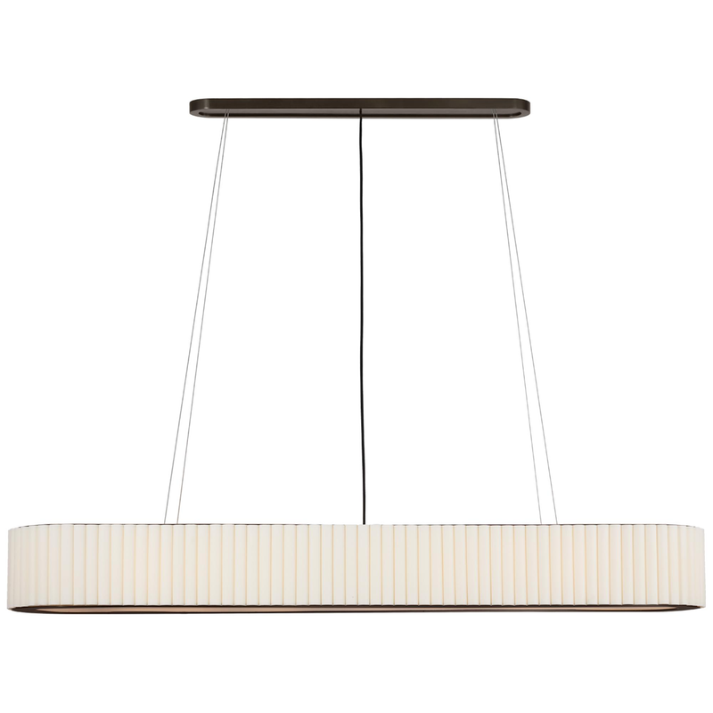 Ian K. Fowler Palati 72 Inch 9 Light LED Linear Suspension Light by Visual Comfort Signature Collection