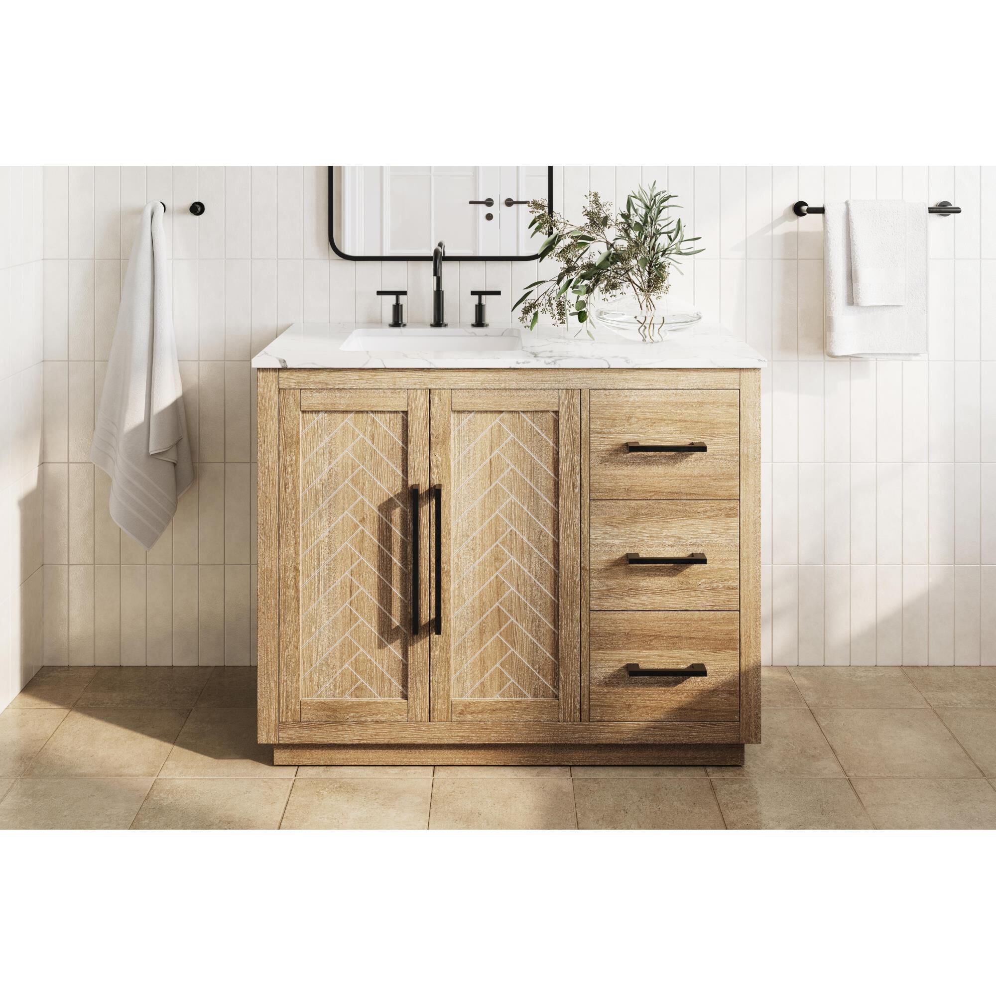 Chase 42 Inch Bath Vanity by Elegant Dcor