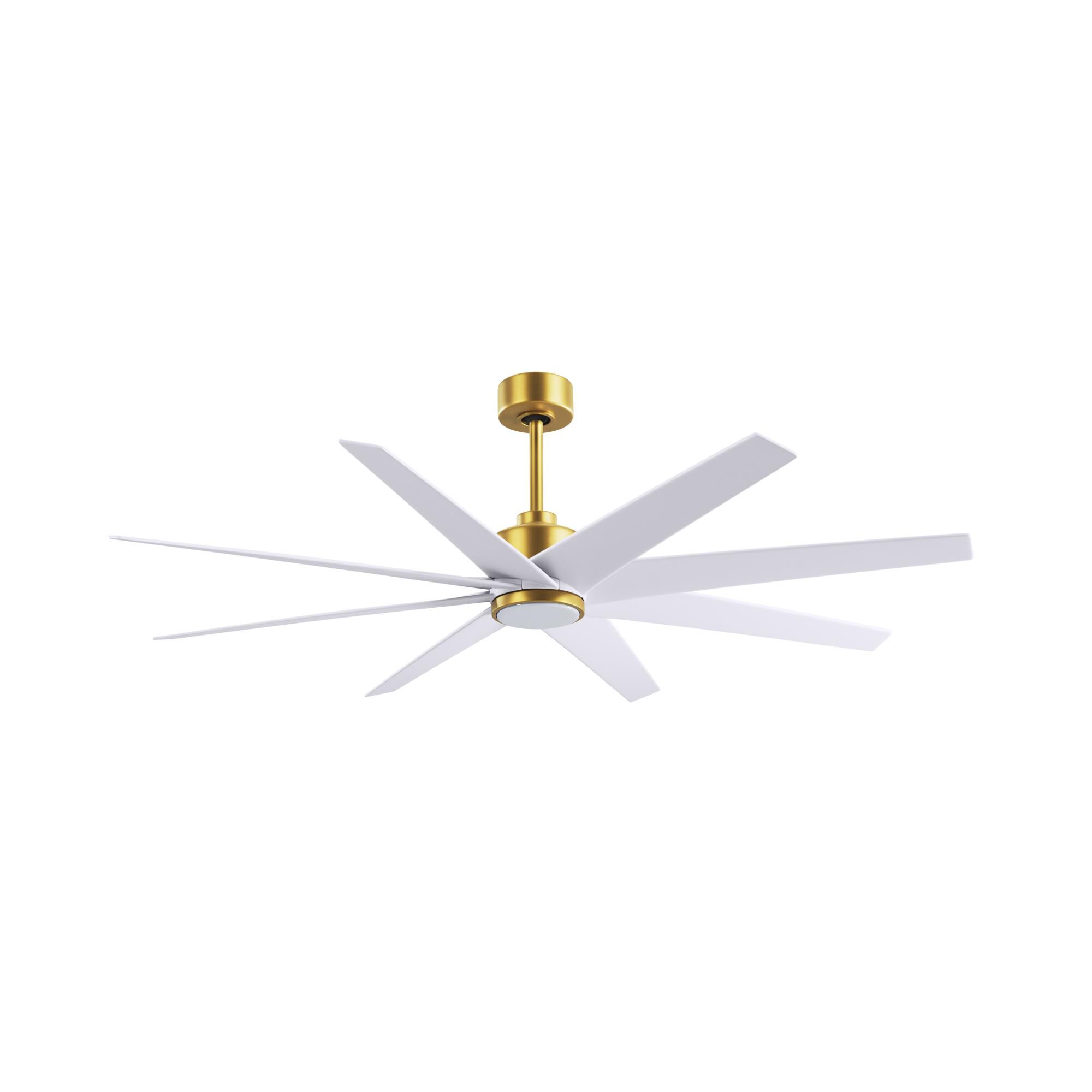 Ariella Outdoor Rated 64 Inch Ceiling Fan with Light Kit by Matthews Fan Company