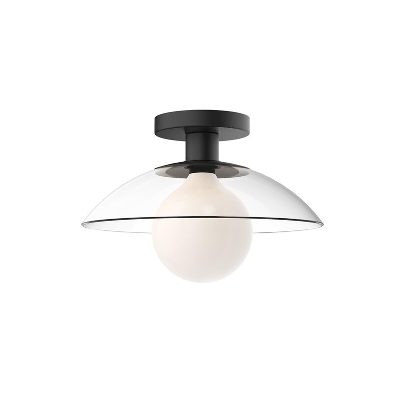 Francesca 12 Inch Semi Flush Mount by Alora Mood
