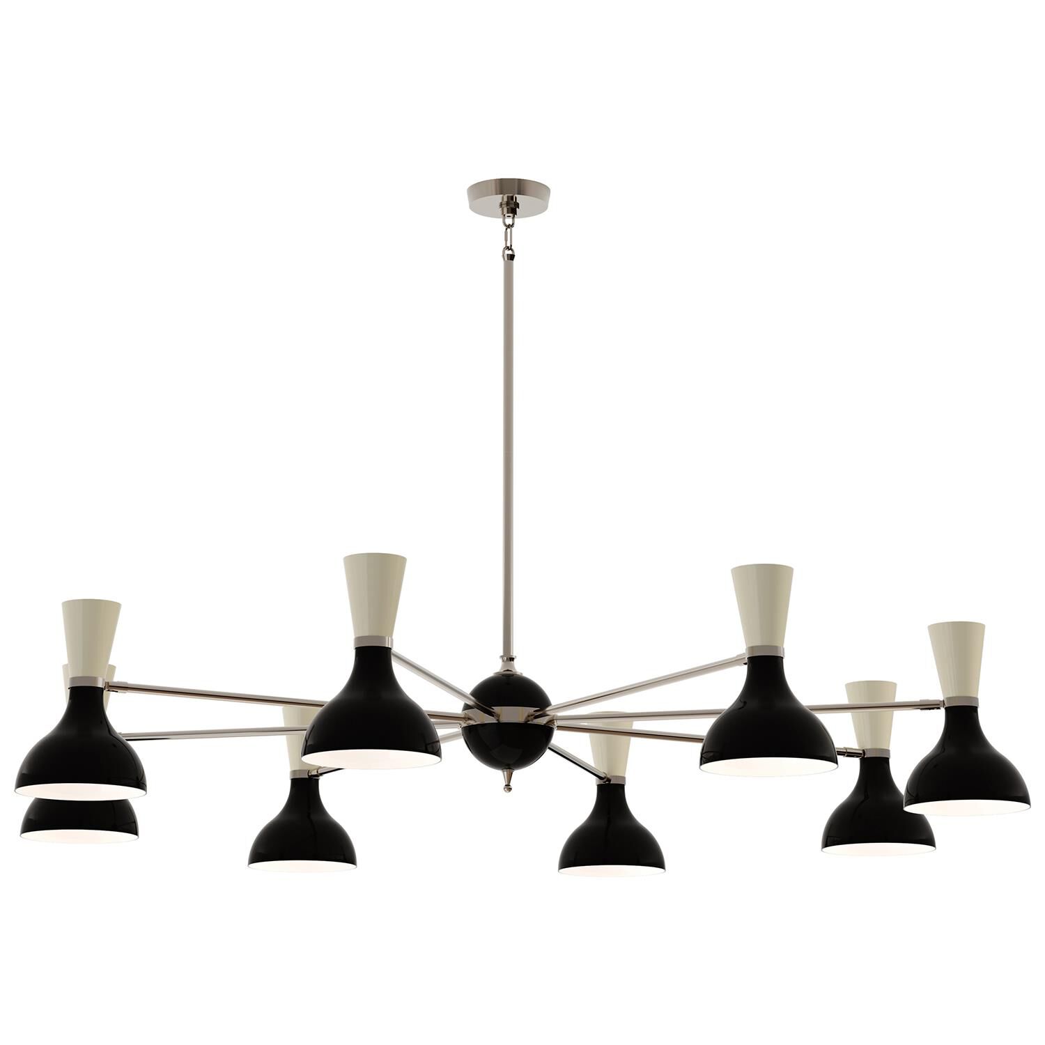 Clare 57 Inch Chandelier by Robert Abbey