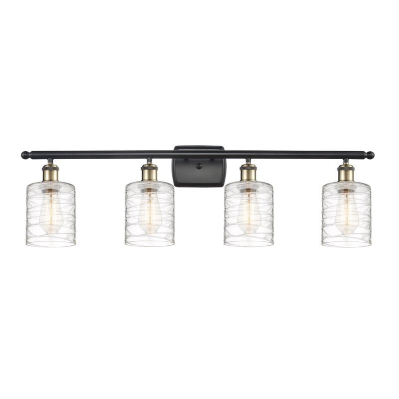 Bruno Marashlian Cobbleskill 36 Inch 4 Light Bath Vanity Light by Innovations Lighting