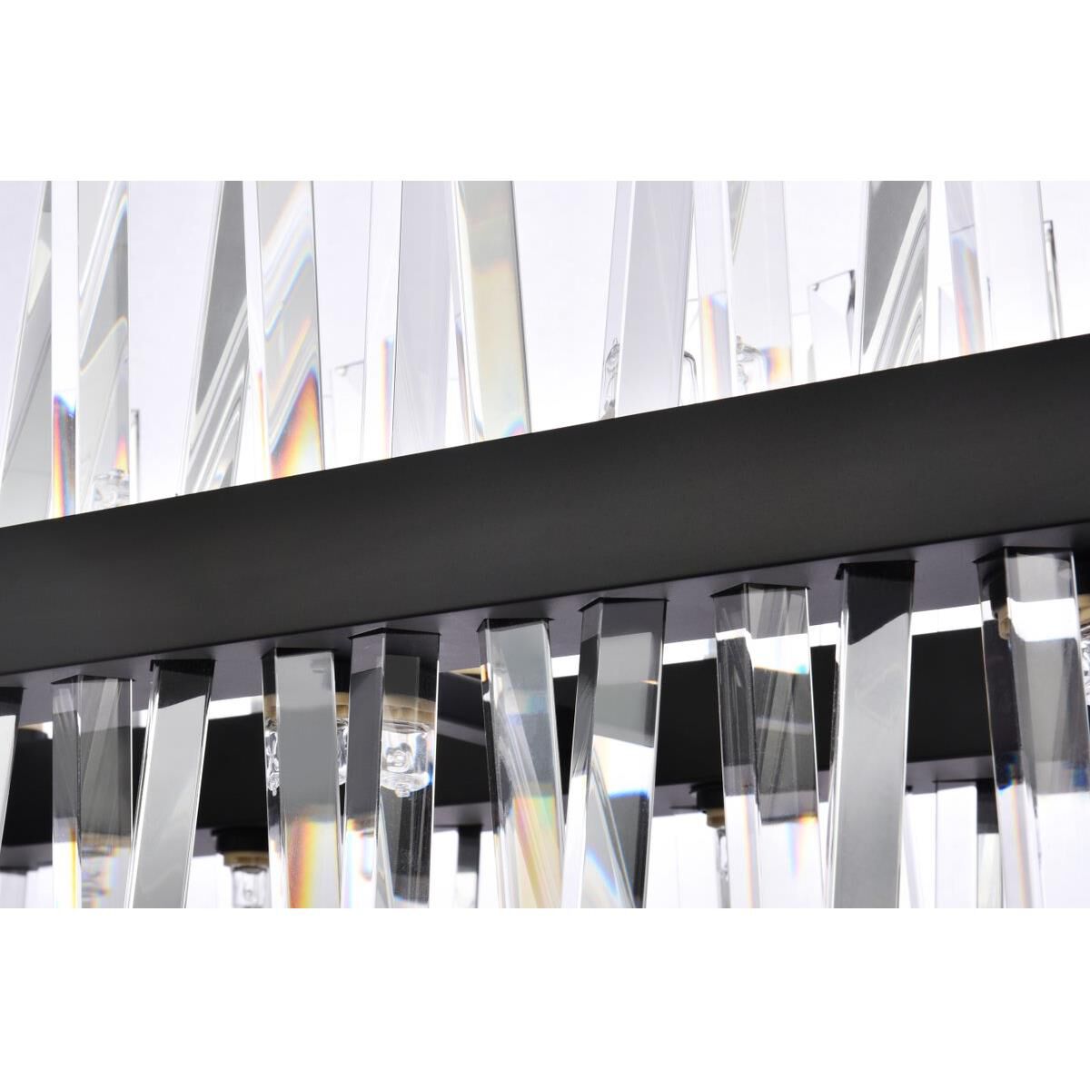 Serephina 36 Inch 20 Light Linear Suspension Light by Elegant Lighting