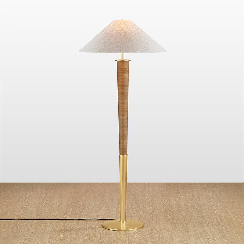 Cortney Bishop Bohicket 68 Inch Floor Lamp by Hudson Valley Lighting