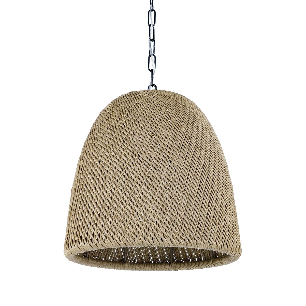 Augustine 19 Inch Outdoor Hanging Lantern by Palecek