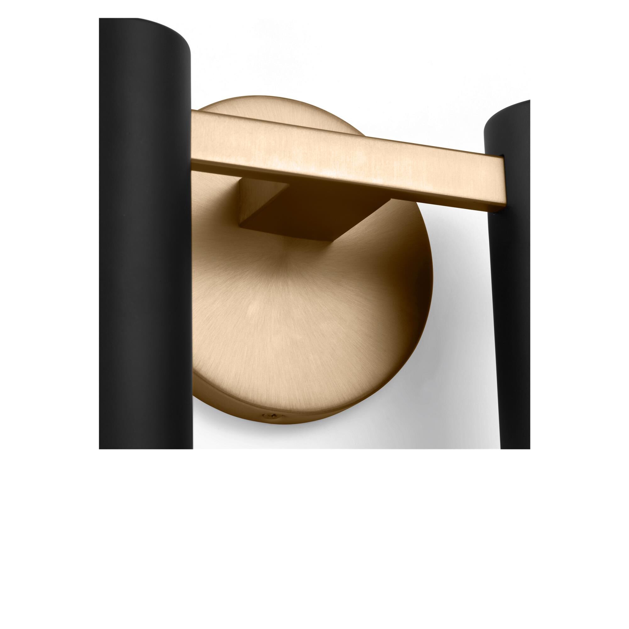 Shown in Satin Brass finish and Metal shade