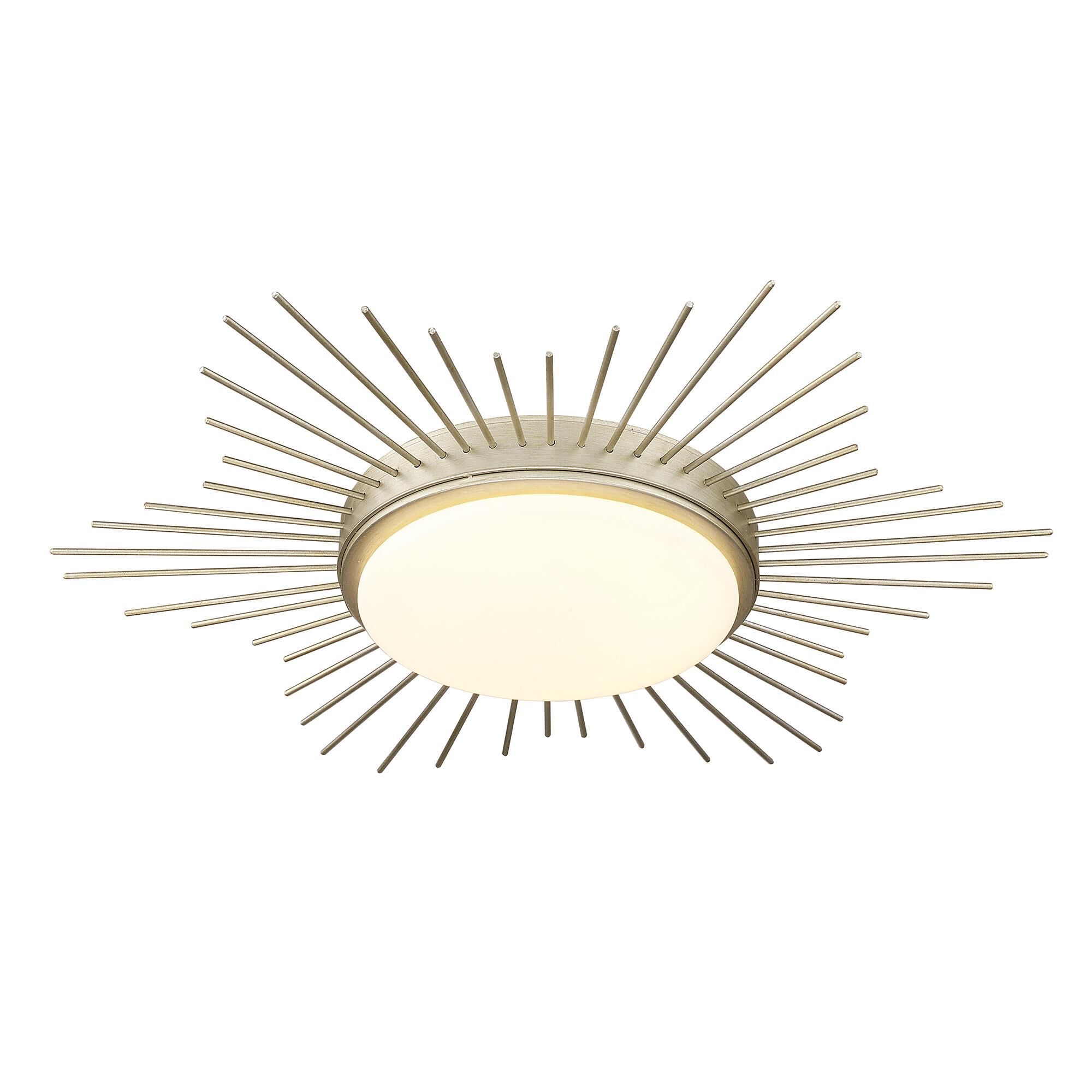 Kieran 18 Inch 1 Light LED Flush Mount by Golden Lighting