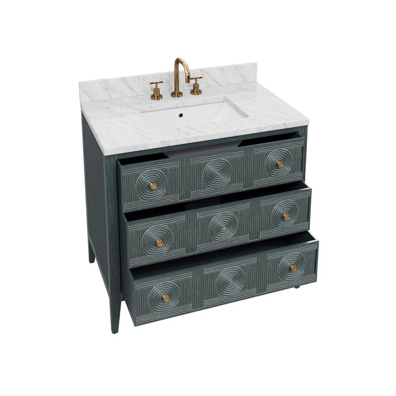 Santos Bath Vanity Cabinet by Currey & Company