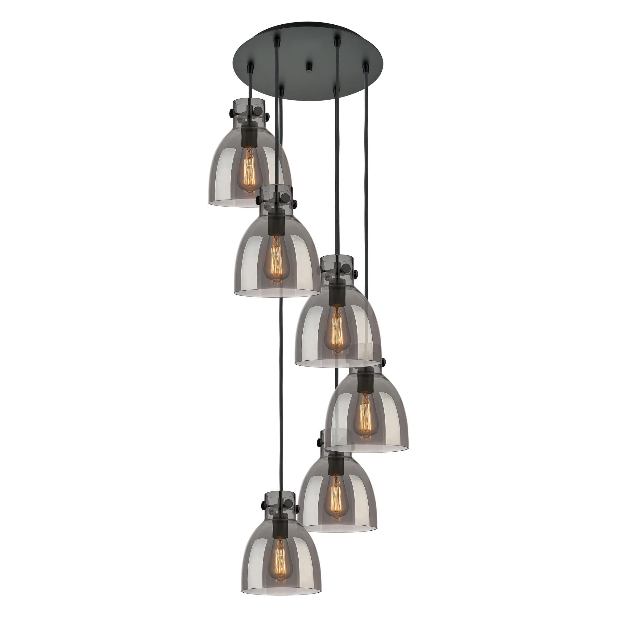 Bruno Marashlian Newton Bell 18 Inch 6 Light Multi Light Pendant by Innovations Lighting