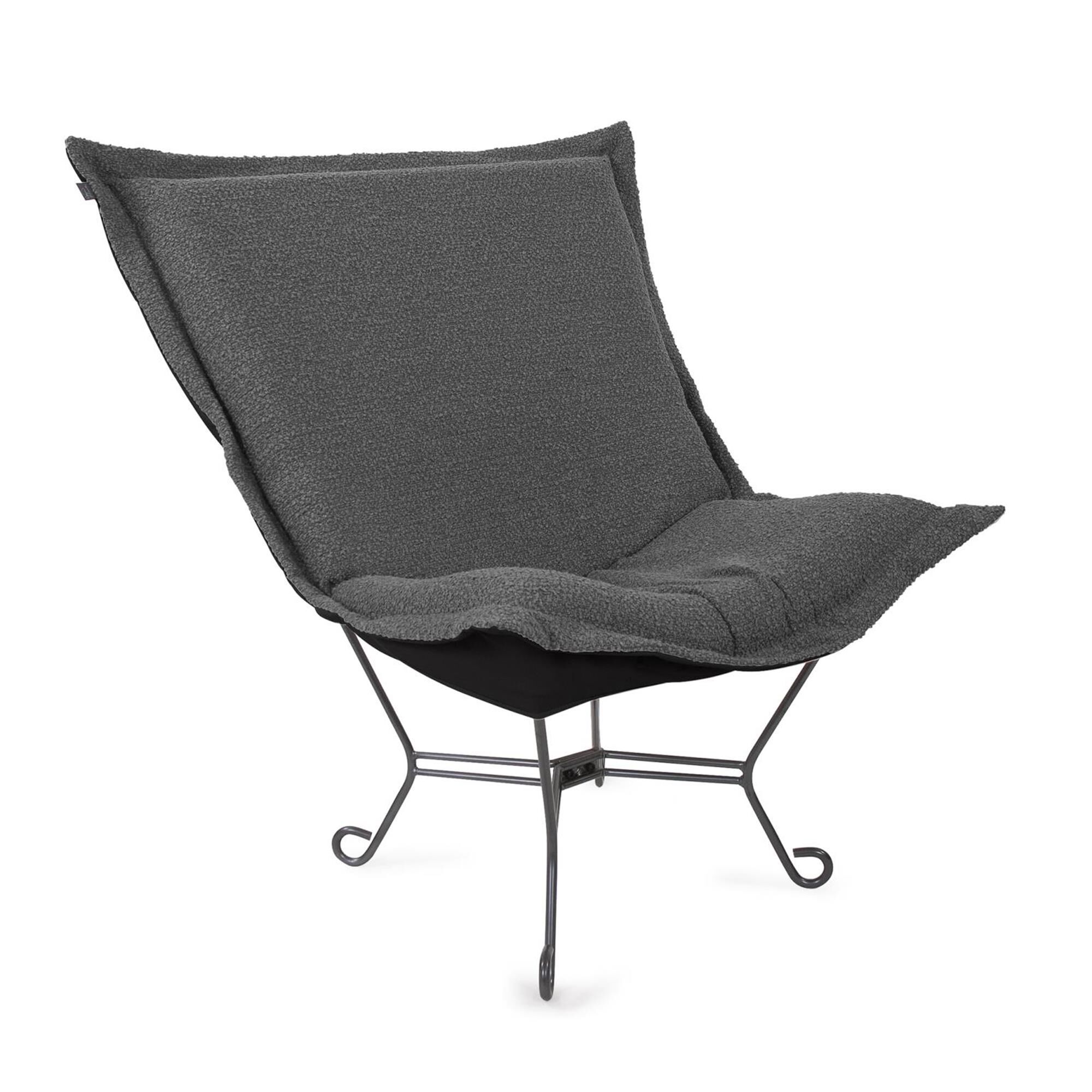 The Barbet Puff Accent Chair by Howard Elliott Collection