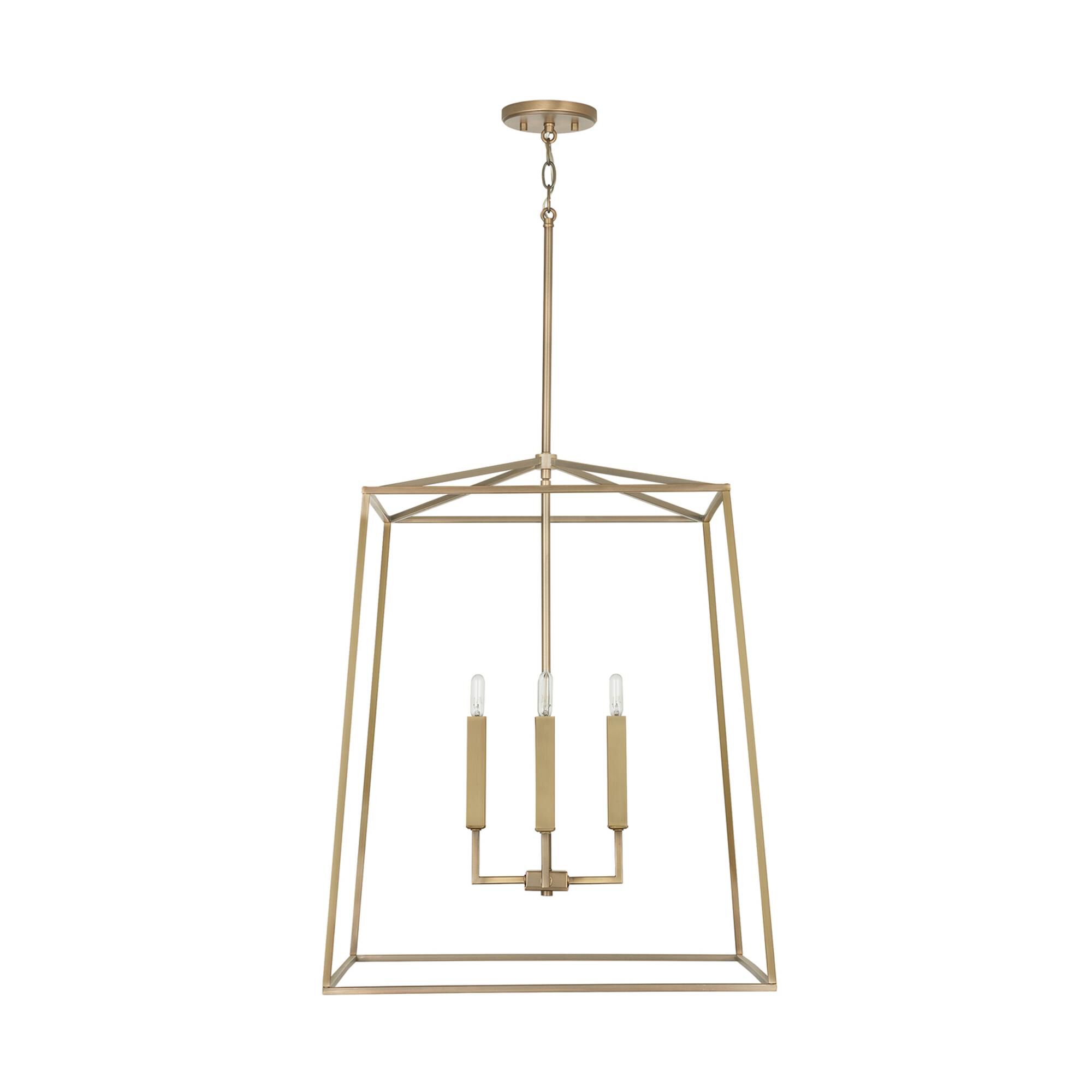 Shown in Aged Brass finish