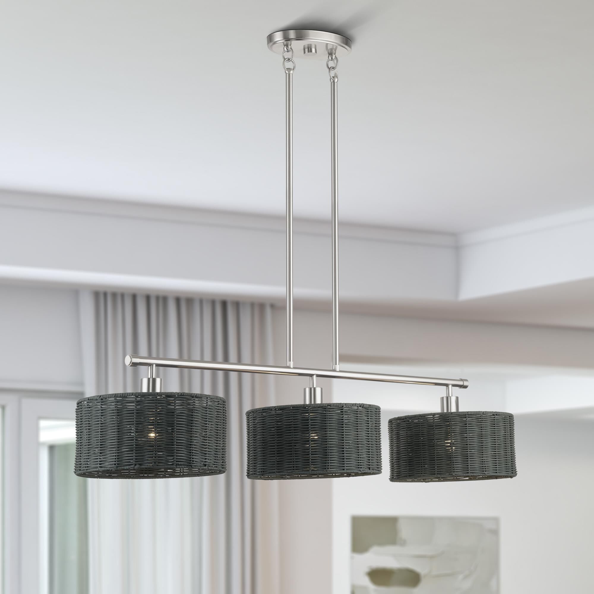 Weavington 46 Inch Linear Suspension Light by Livex Lighting