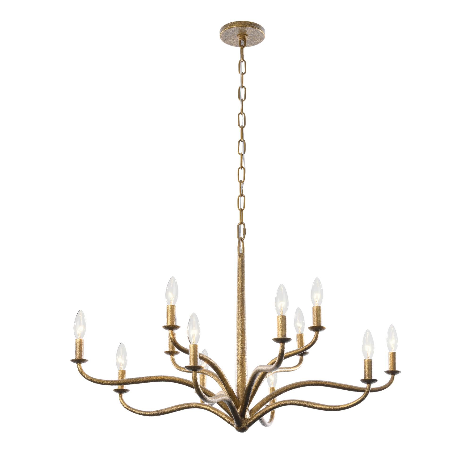 Shown in Textured Dusken Brass finish