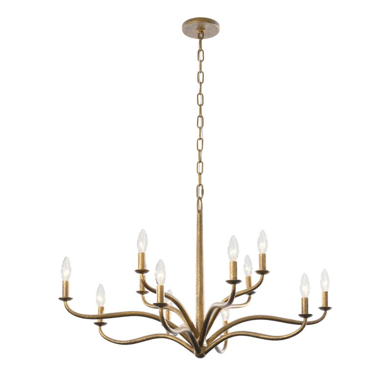 Dorianne 34 Inch Chandelier by Metropolitan Lighting