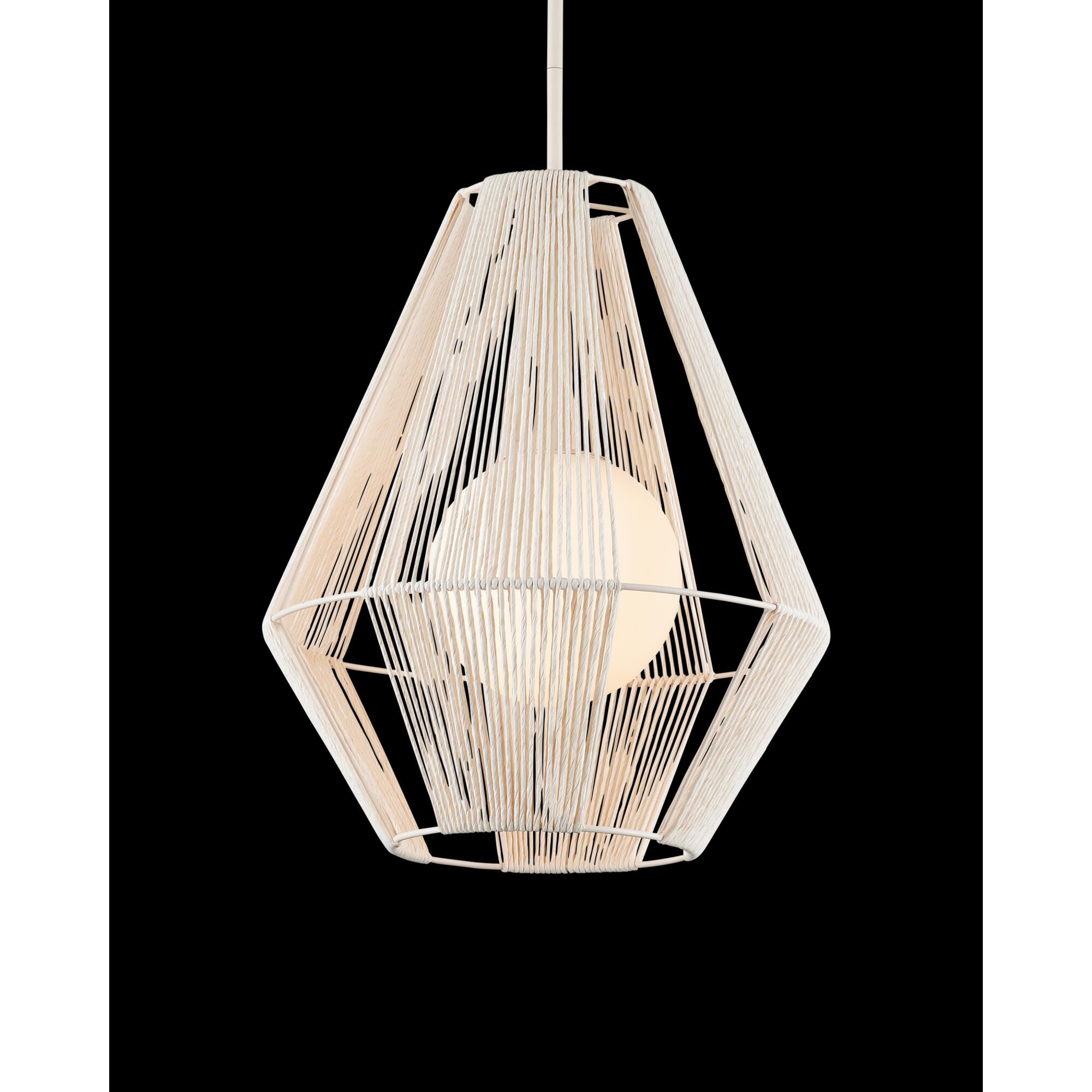 Fraxel 17 Inch Large Pendant by Currey and Company
