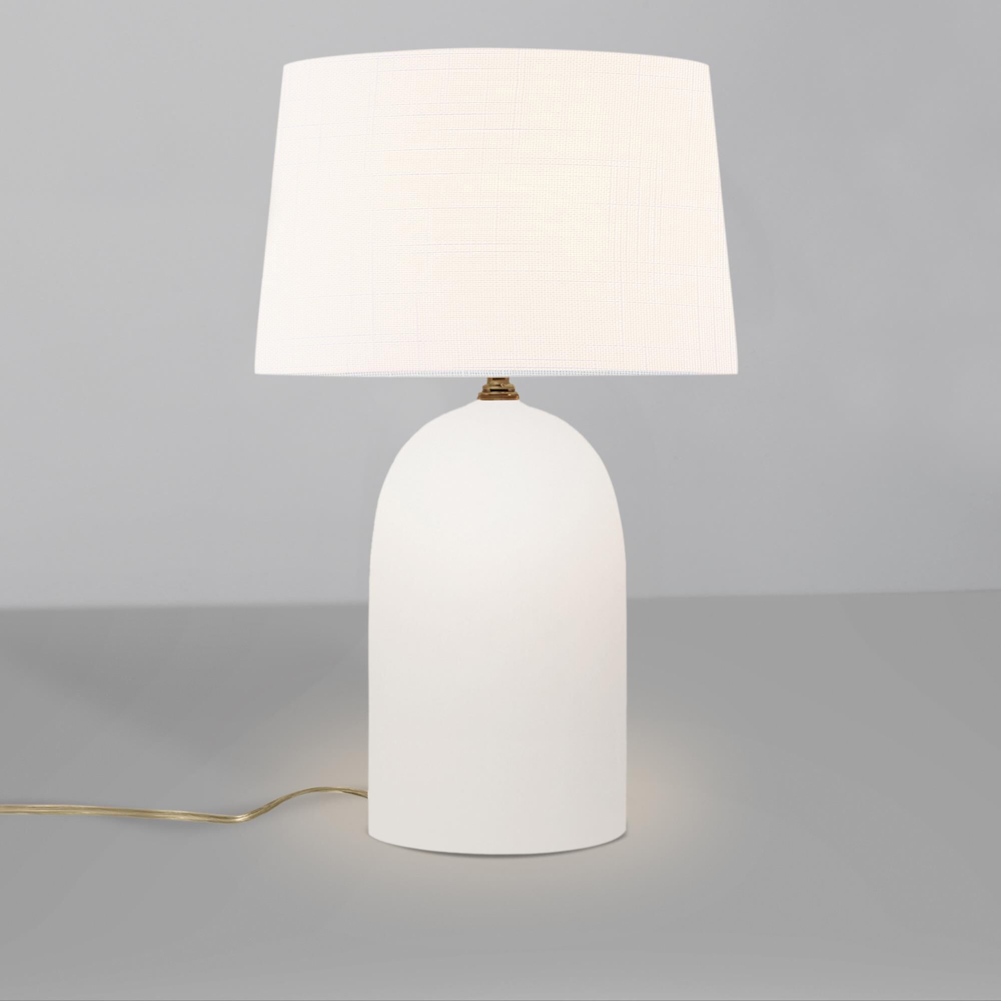 Shown in Bisque finish and White shade