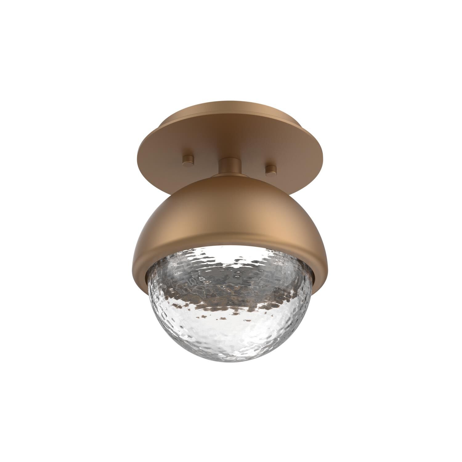 Levi Wilson Cabochon 6 Inch Flush Mount by Hammerton Studio