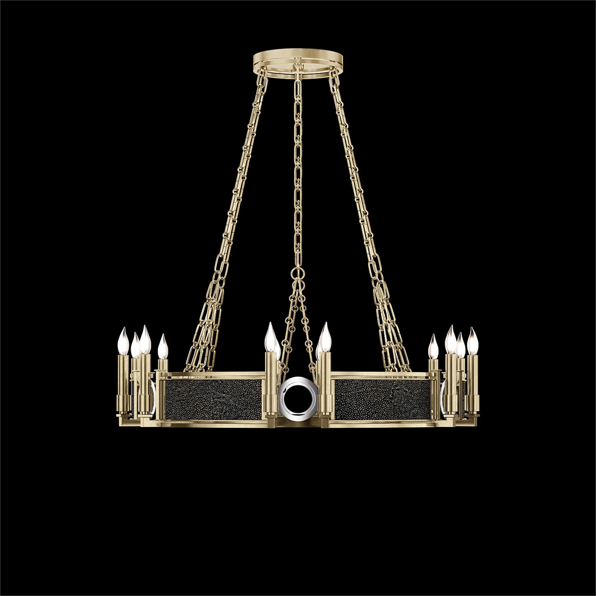 Mirage 36 Inch Chandelier by Fine Art Handcrafted Lighting