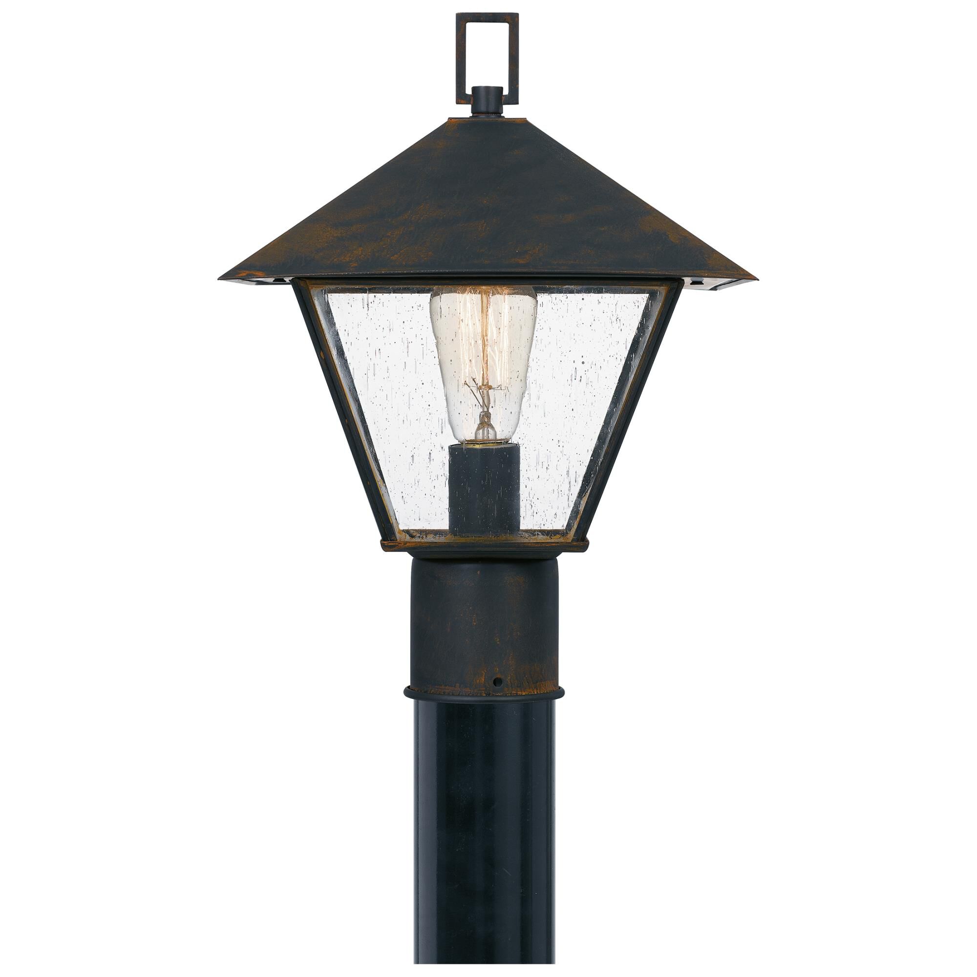 Quoizel Corporal 14 Inch Tall Outdoor Post Lamp
