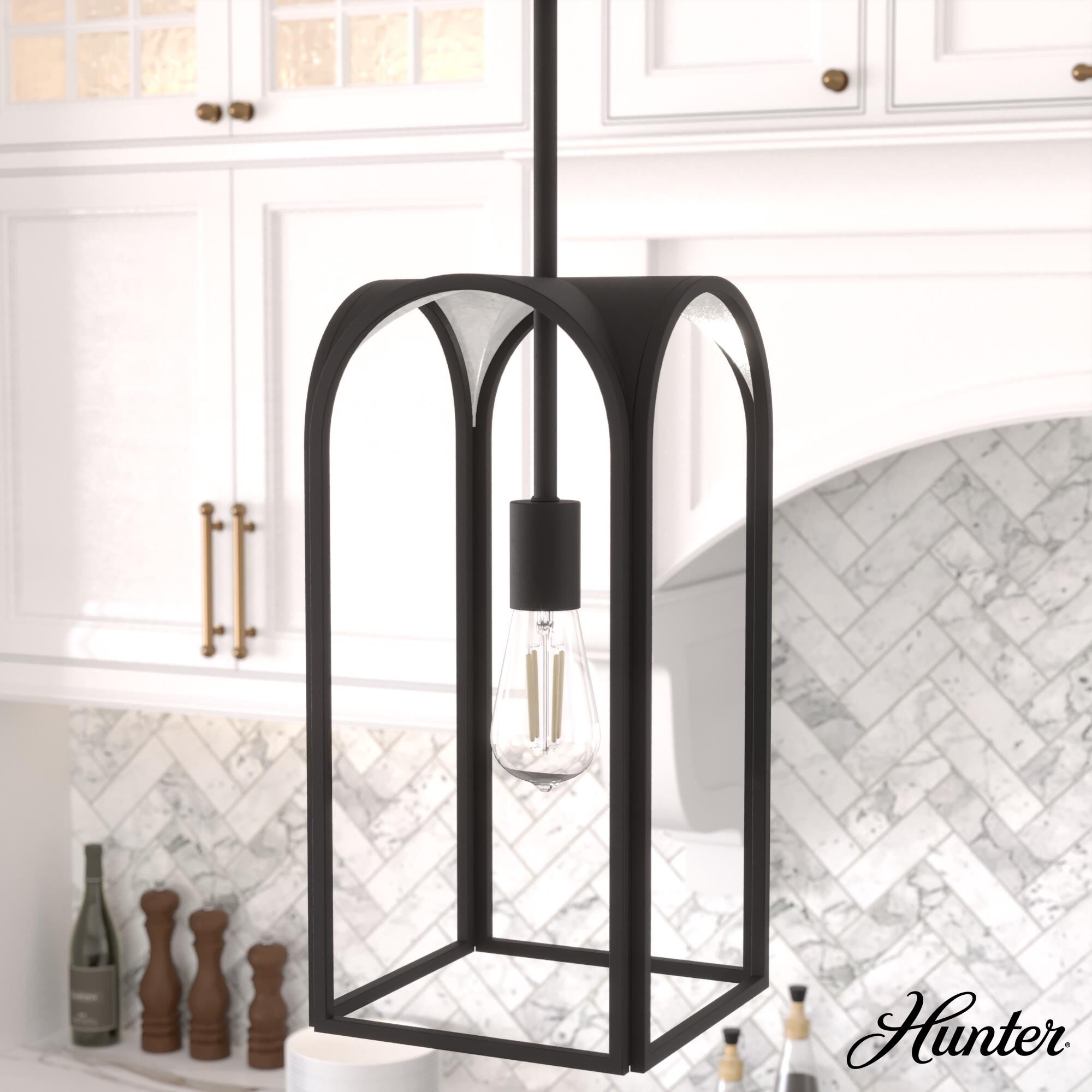Xidane 19 Inch 3 Light Mini Chandelier by Hunter Fan