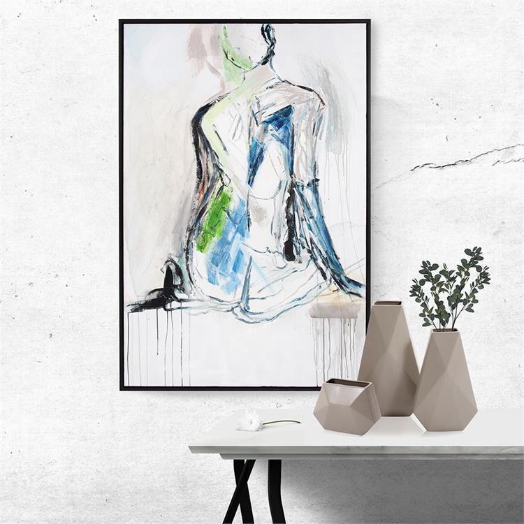 Glamour Pose Hand Painted Original Art Painting by Howard Elliott Collection