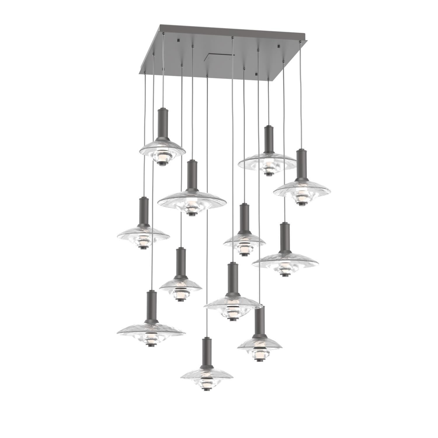 Levi Wilson Cirrus 44 Inch Multi Light Pendant by Hammerton Studio