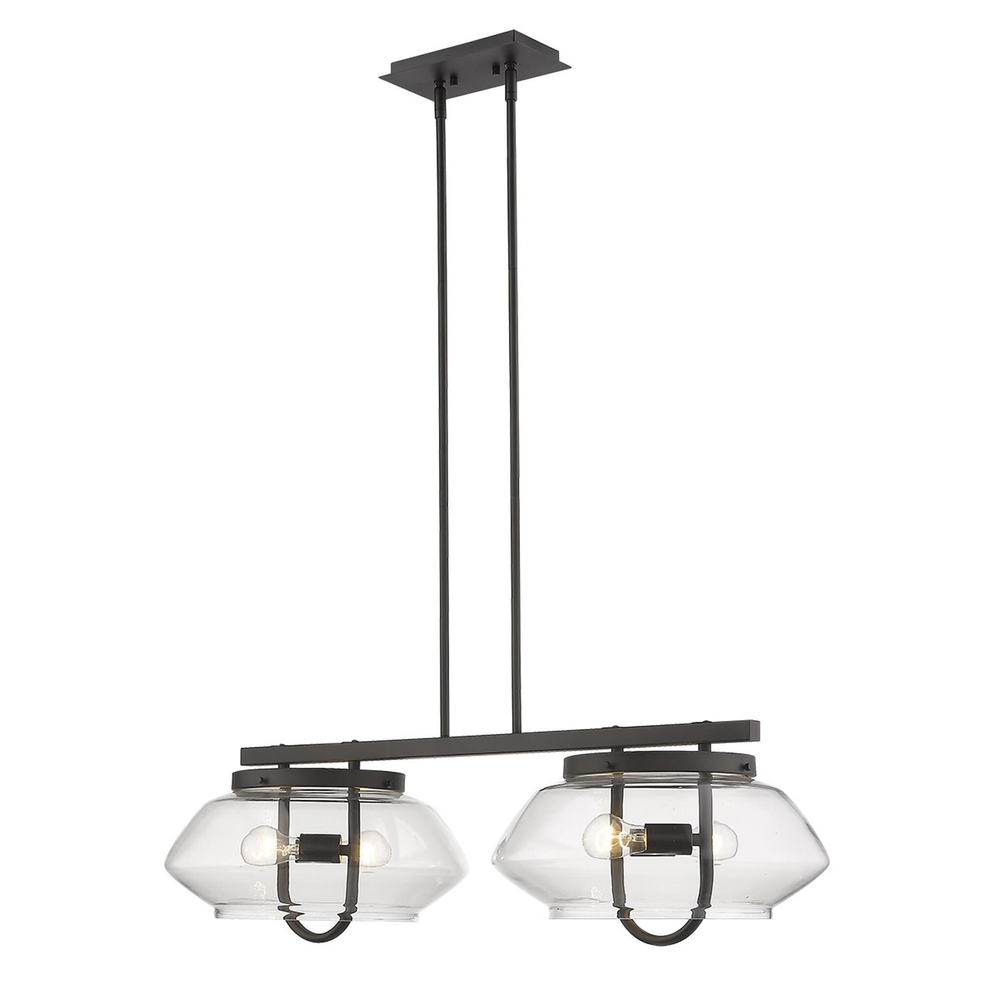 Garner 38 Inch 4 Light Linear Suspension Light by Trend Lighting