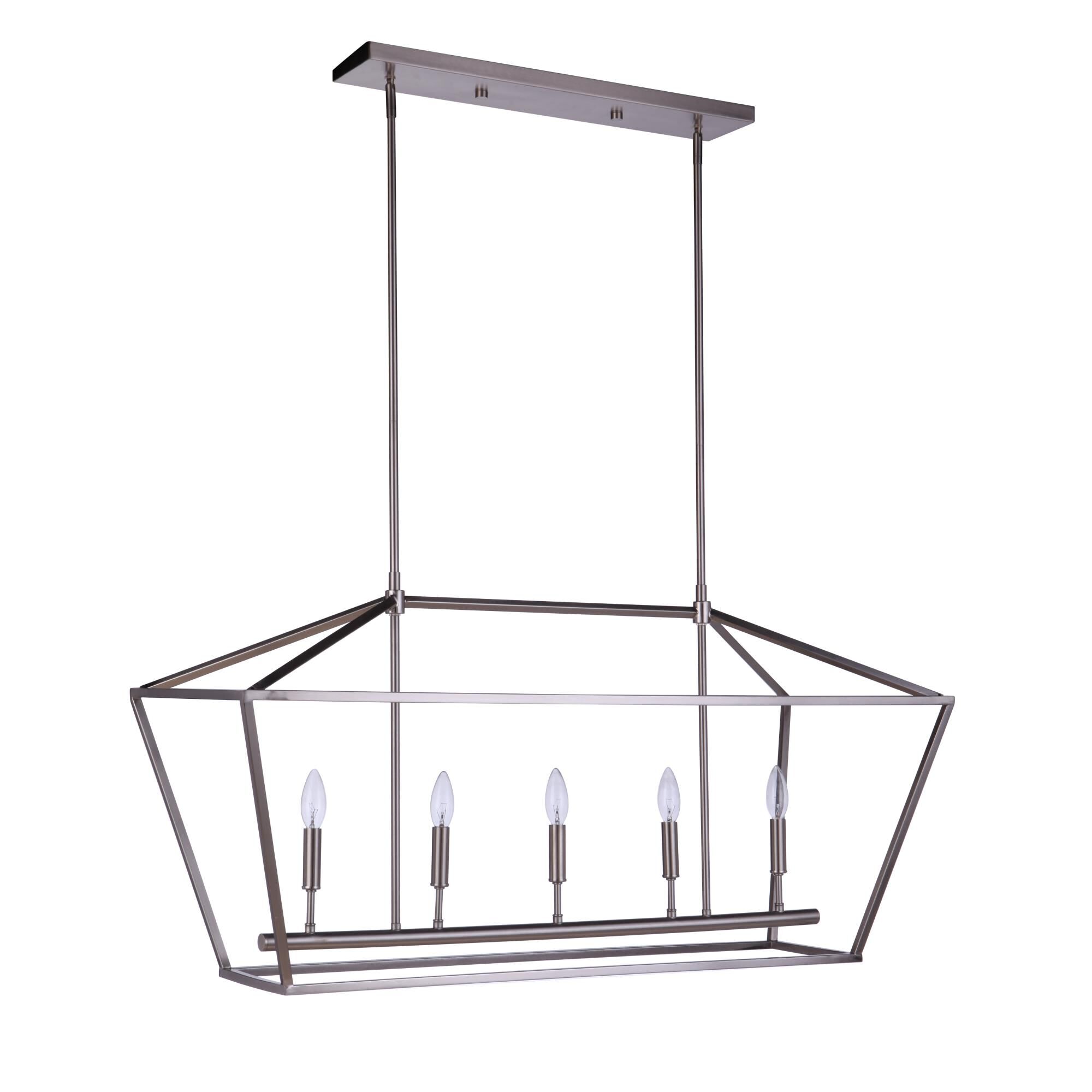 Flynt II 40 Inch 5 Light Linear Suspension Light by Craftmade